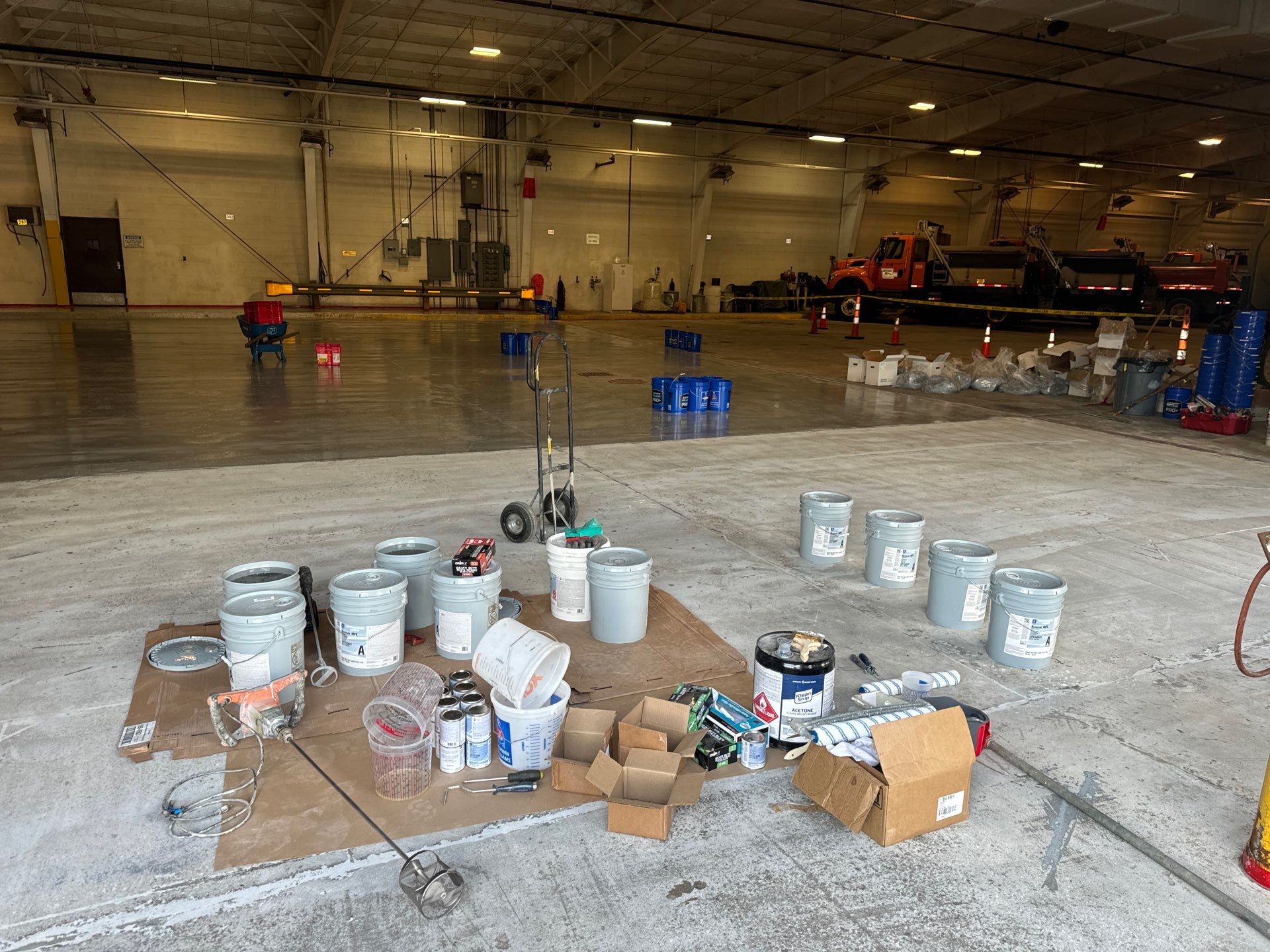 Shop Floor Epoxy! by Gordon Painting