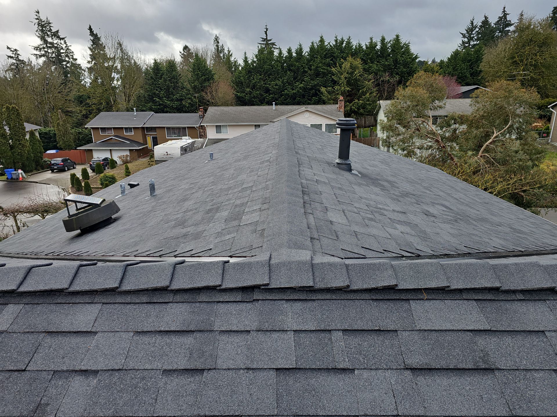 Roofing Project in Kent by Fred Meyer Roofing