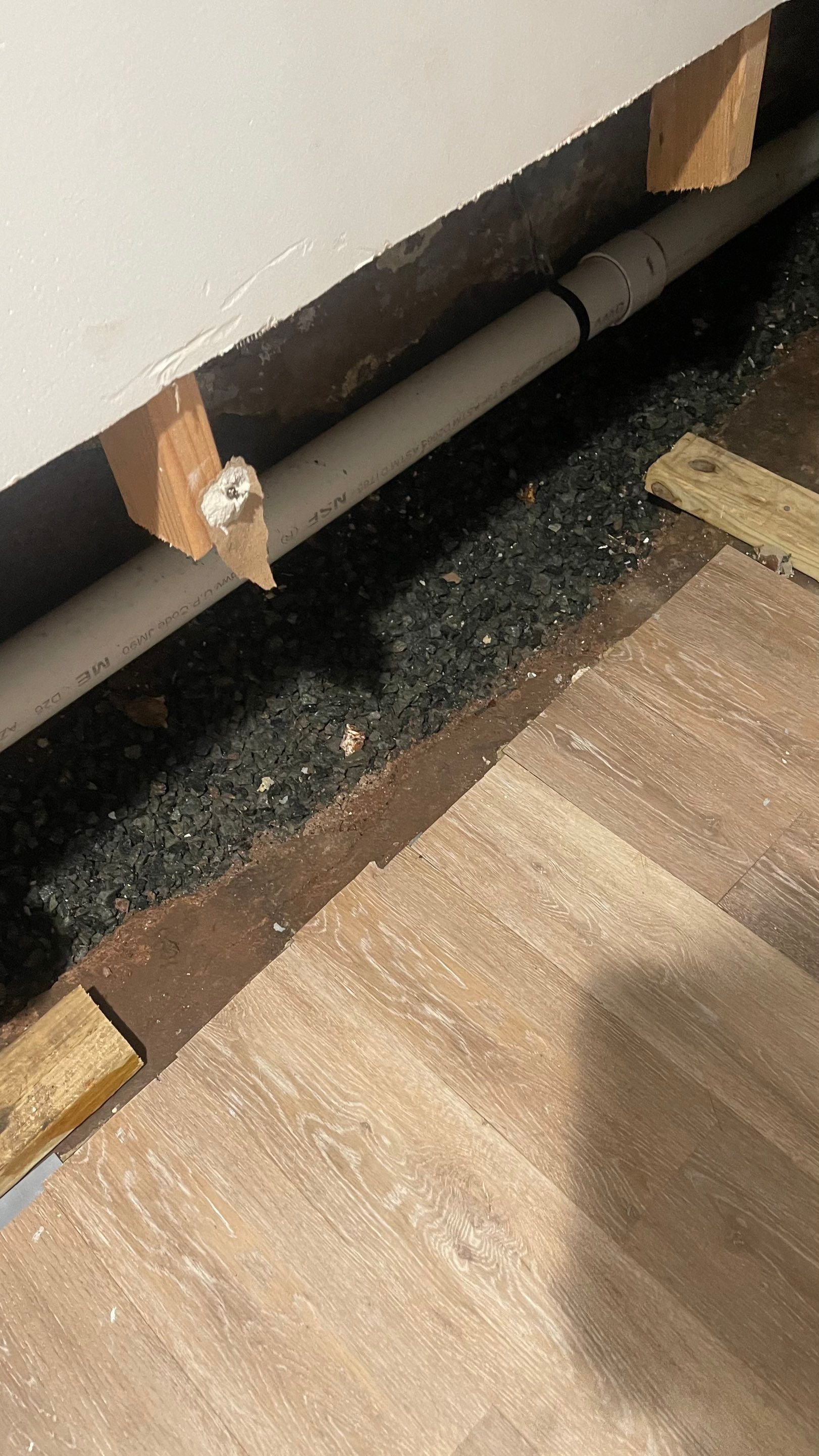 Interior French Drain Job in Lyndhurst, NJ by Pure Service Pro, LLC 