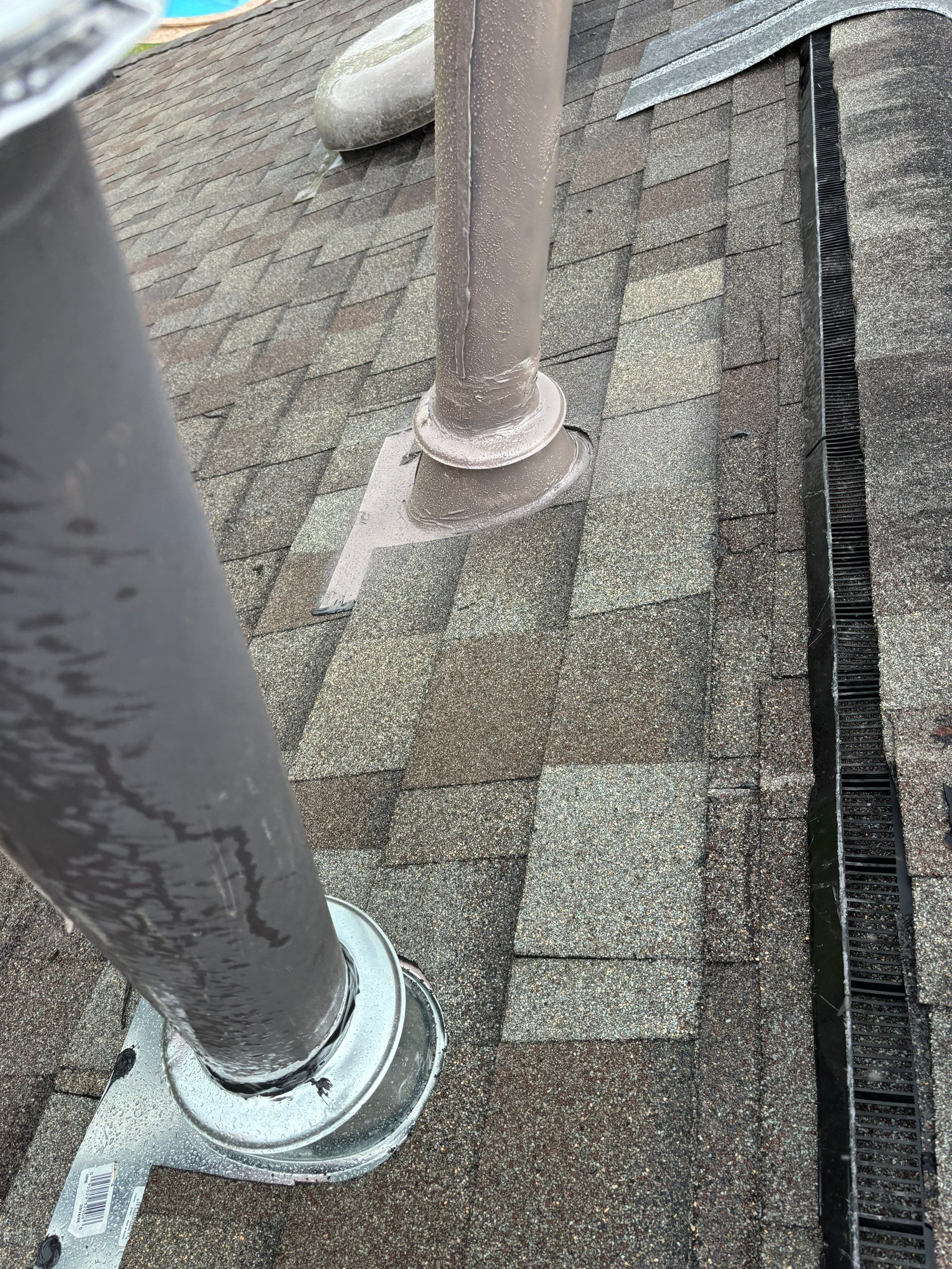 Hail Damage using Owen's Corning Duration (Lifetime) Shingles by Roof Repair Company