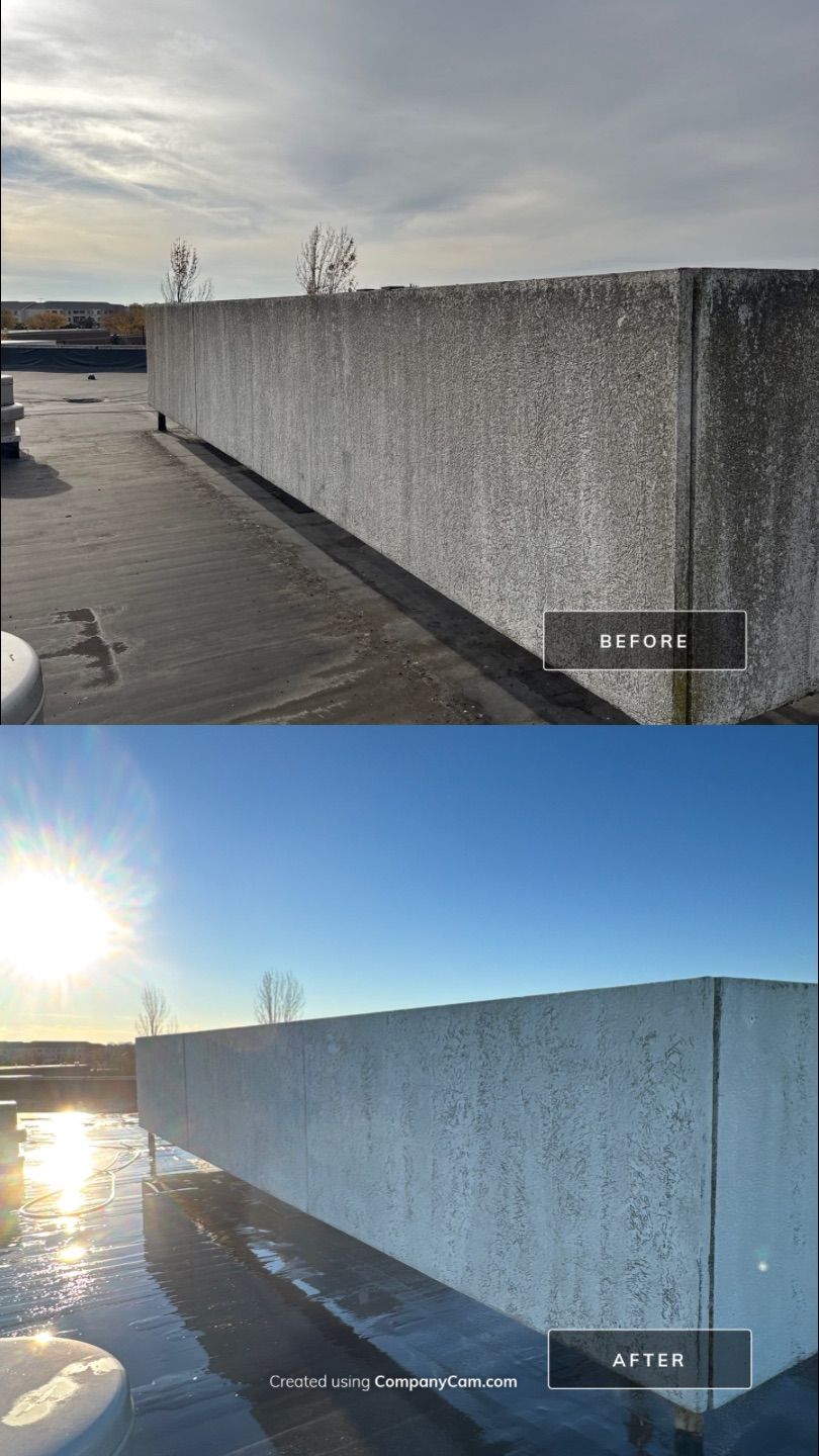 Project in Arlington Heights by Simmons Power & Soft Washing