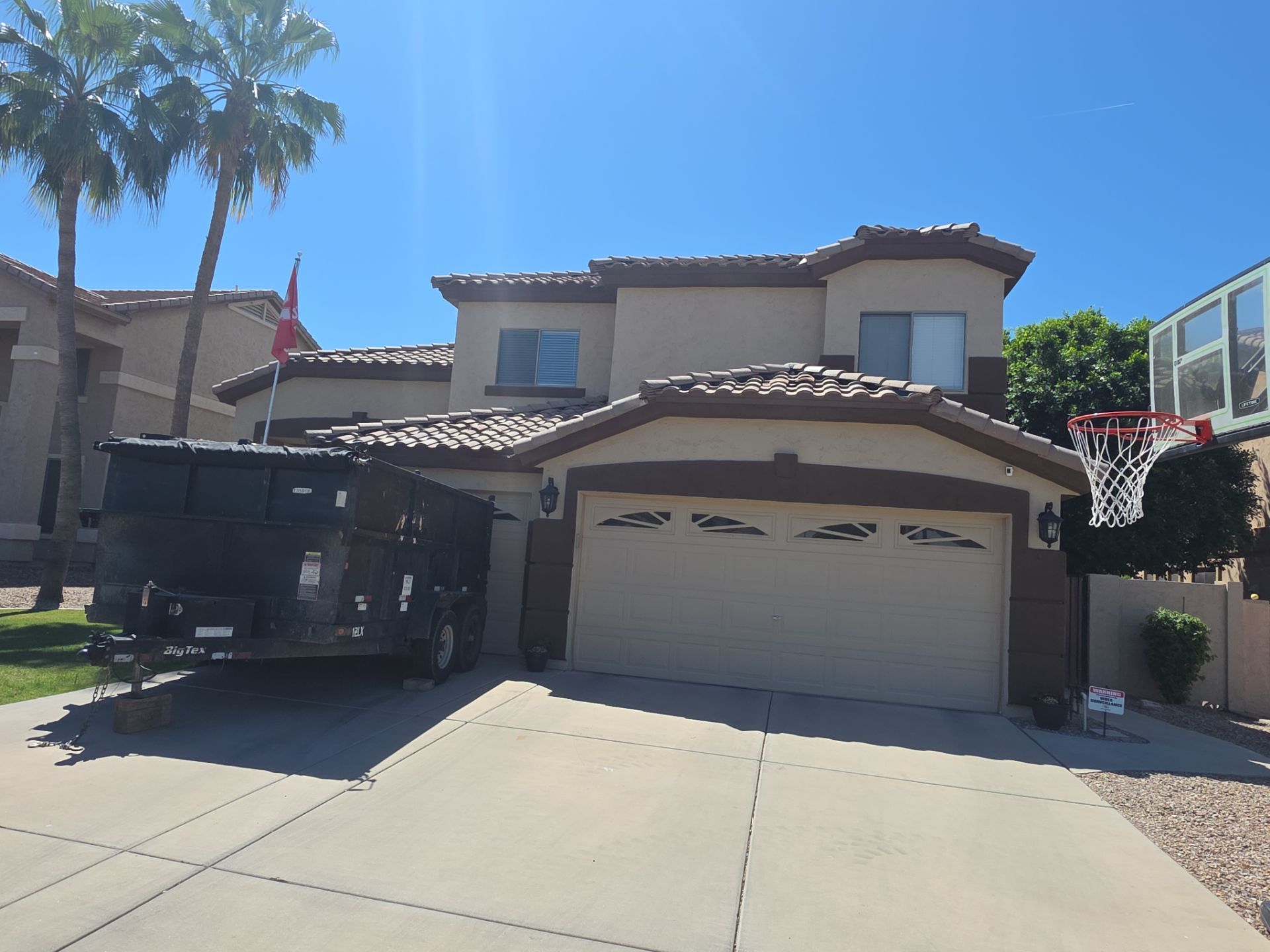 Tile Reset using Concrete Tiles in Mesa, Arizona by Weather-Tite Roofing