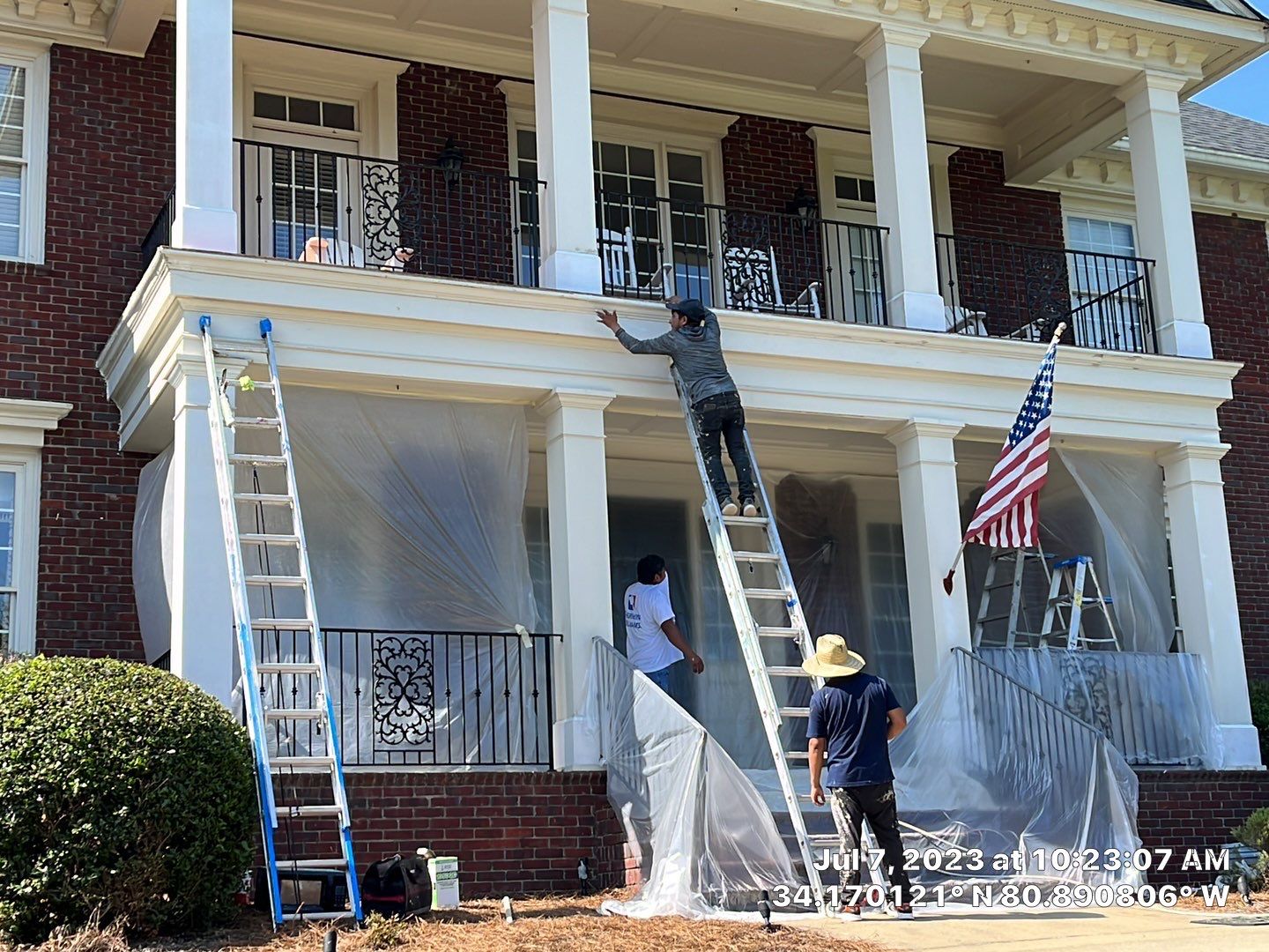 Exterior Trim Paint and Concrete Coating by Thompson Industrial
