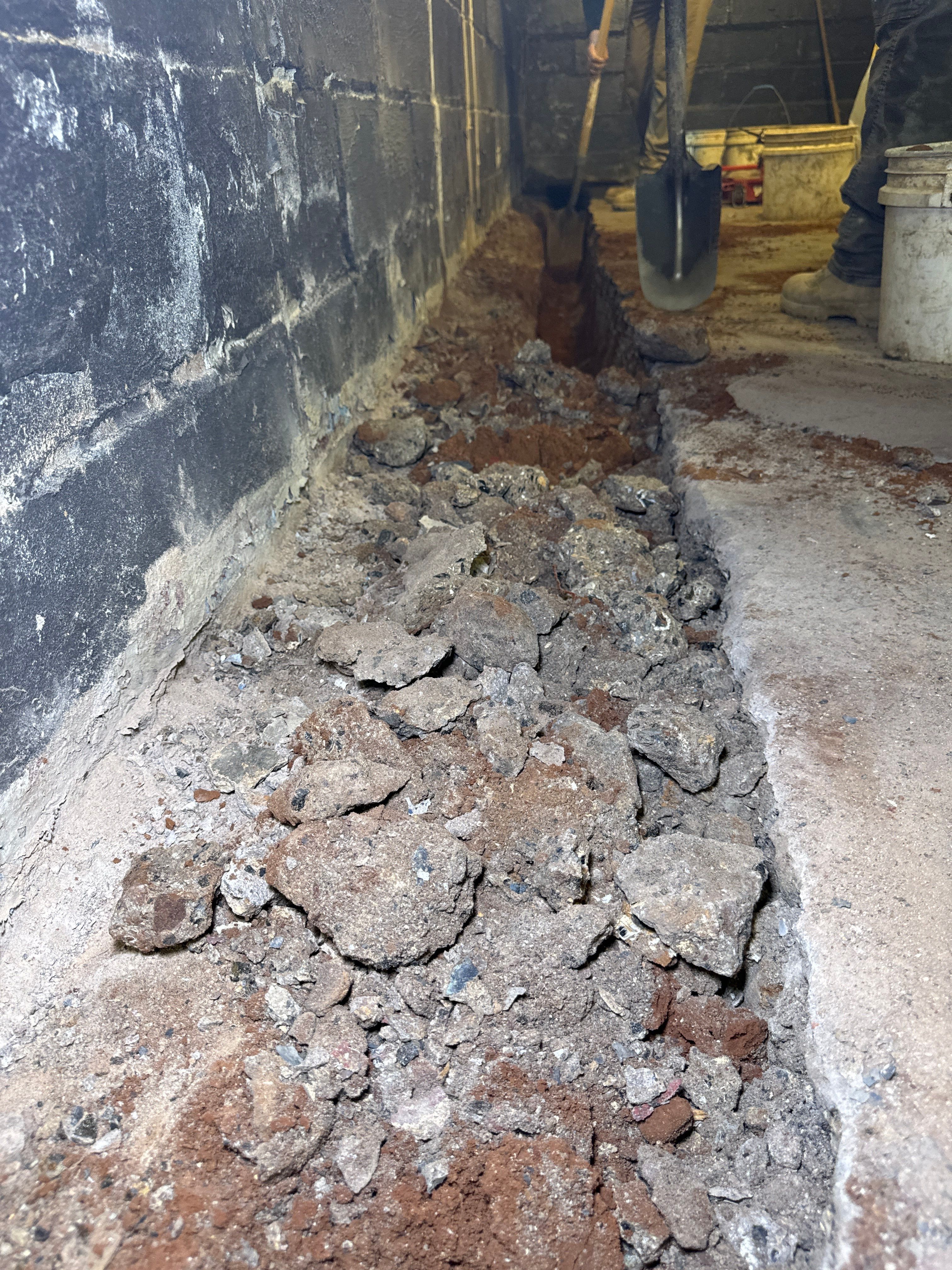 Interior French Drain East Orange NJ by Pure Service Pro, LLC 