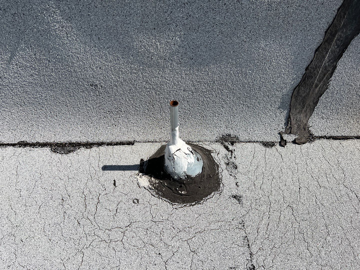 Spray foam and coatings using Conklin Benchmark/PUMA XL coatings and spray foam by Straight Edge Roofing Inc