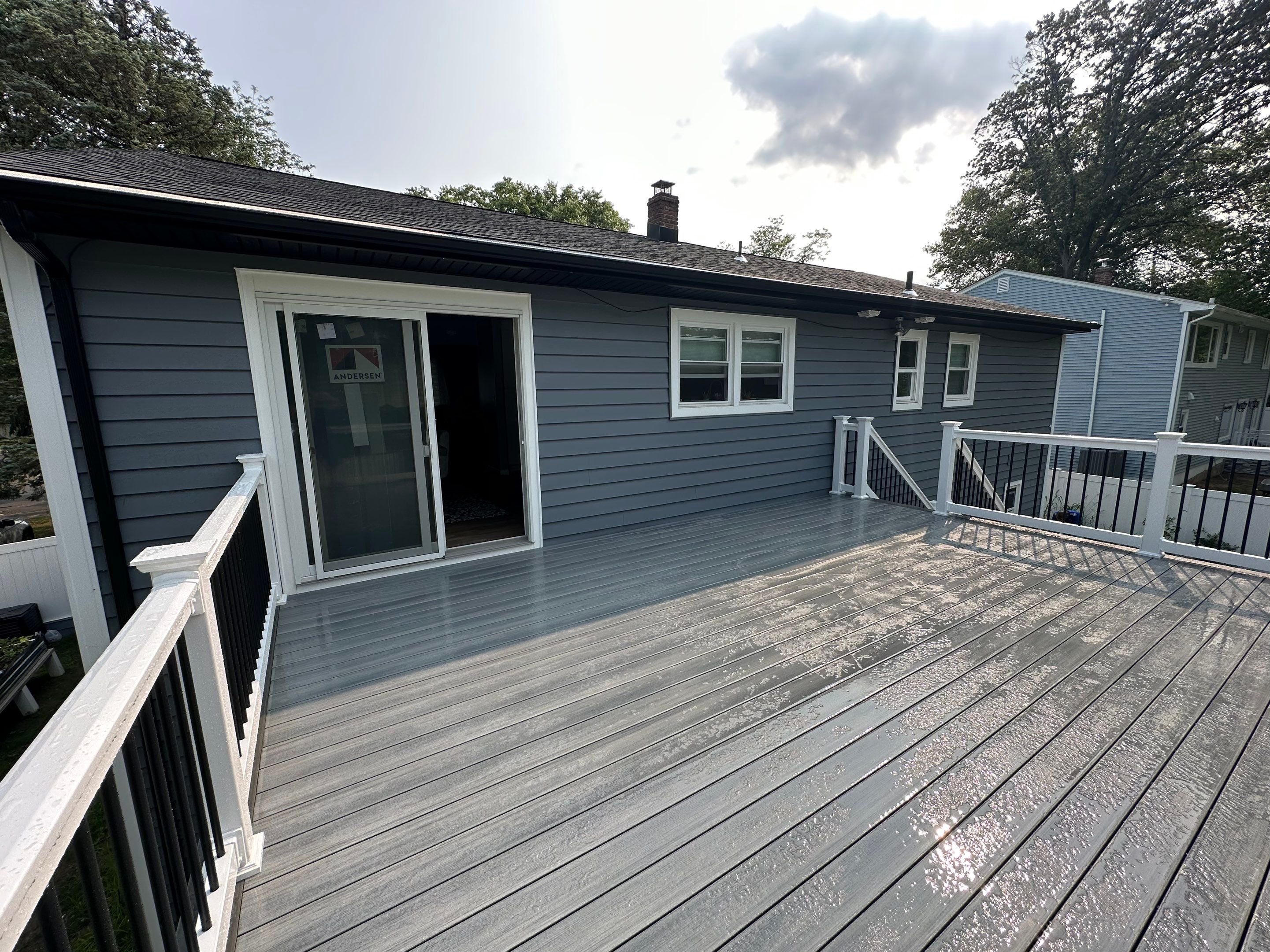 New deck in Westwood NJ by deck guardian
