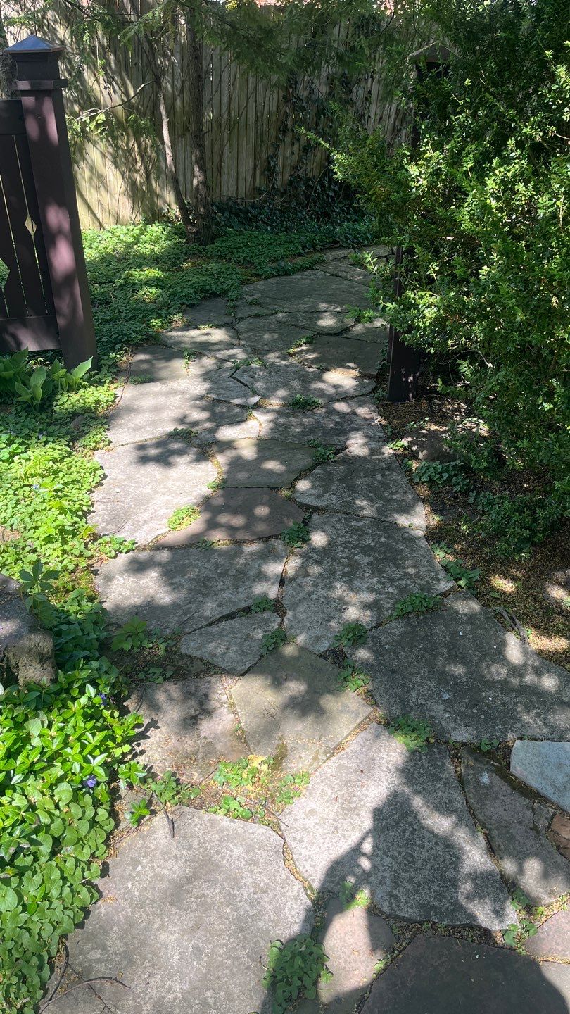 Glencoe, IL brick paver cleaning and stone cleaning by Northern Power Washing LLC.