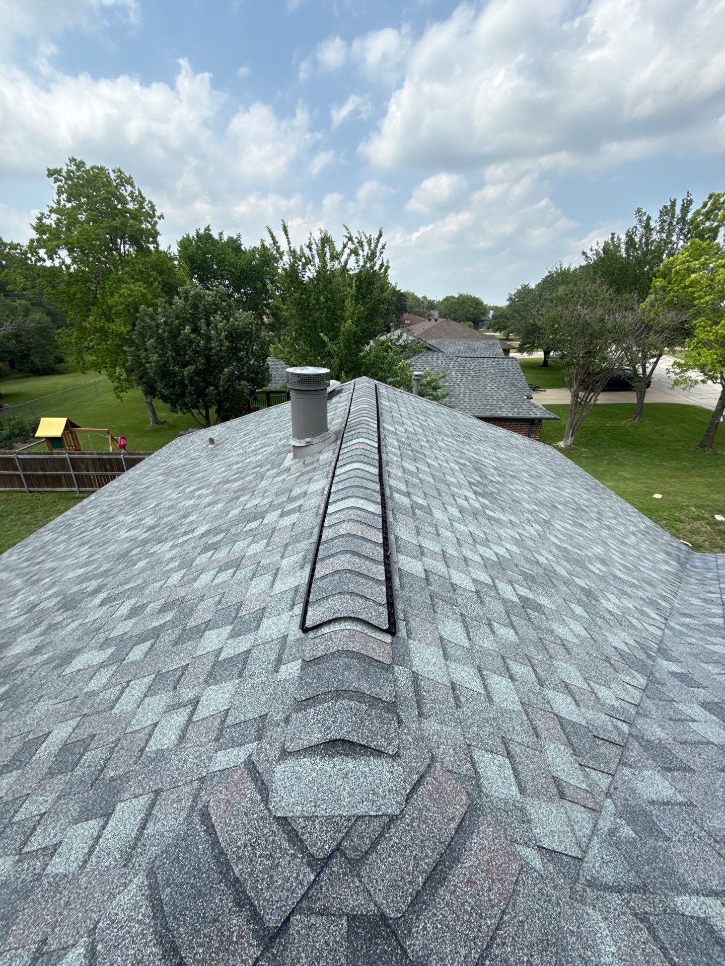 Full Roof Replacement & Gutter Installation – Bryan, TX (CertainTeed Landmark Charcoal Black) by Cool Roofs