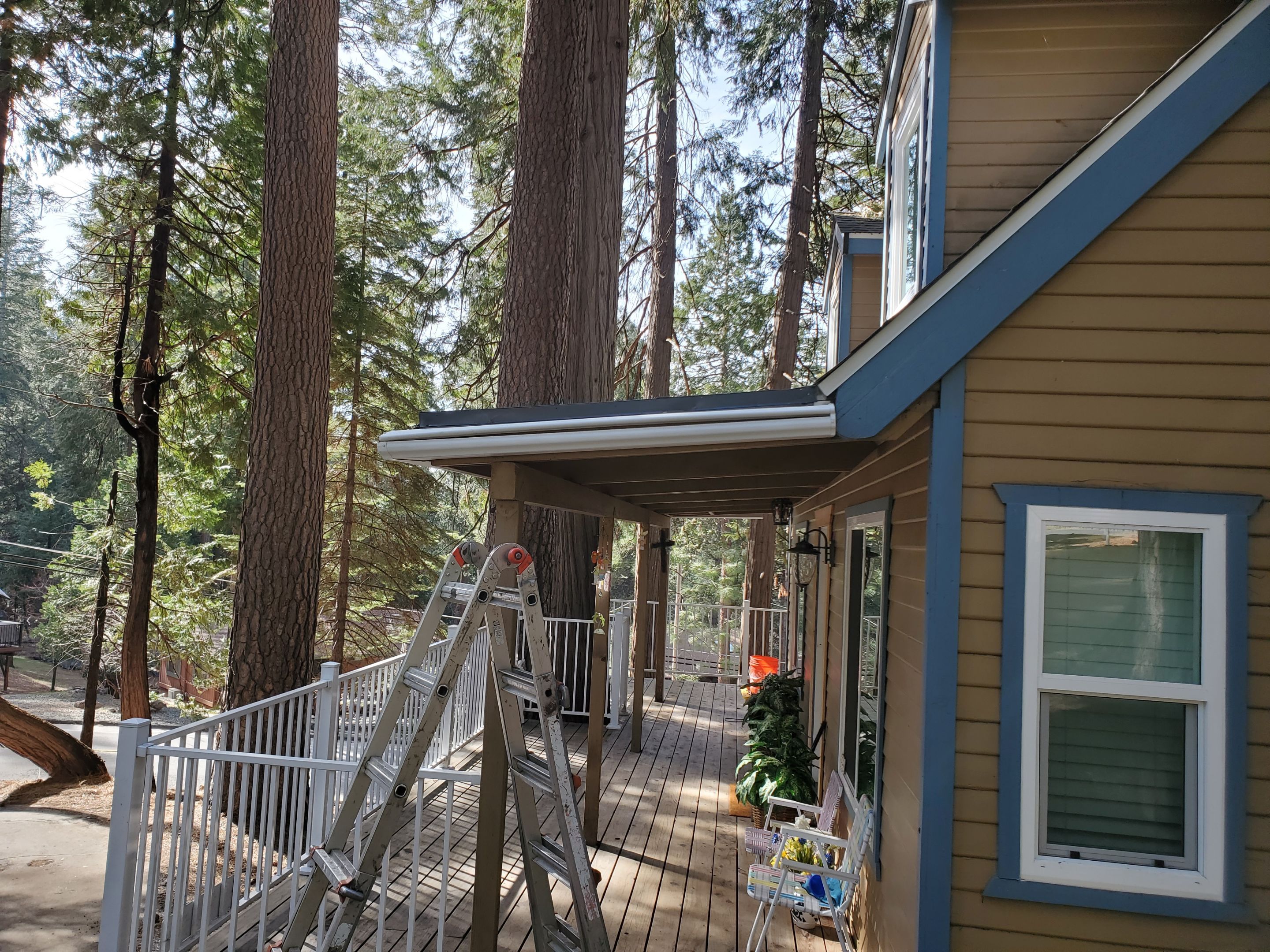 Gutter Installation using Englert LeafGuard Gutters by Byers Enterprises 