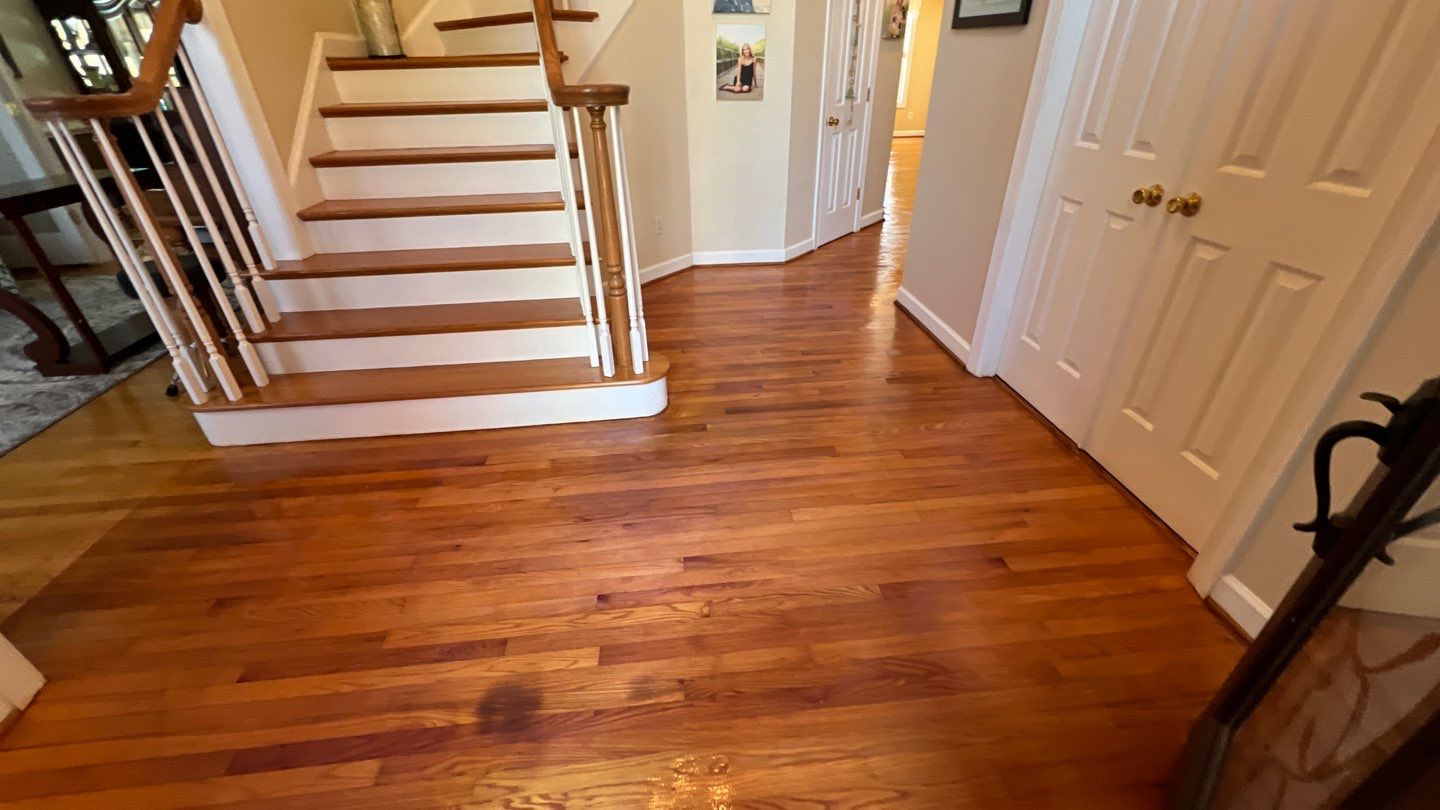 Hardwood Renewal  using Finish Em by Monster Clean