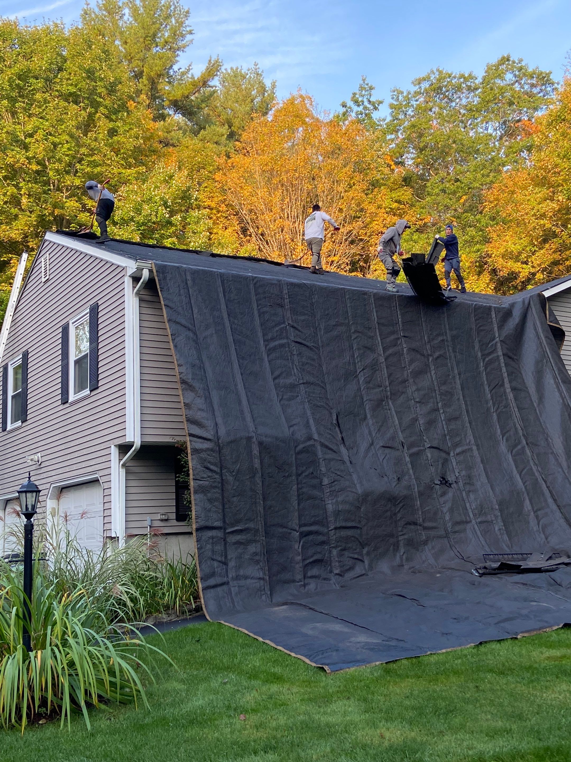 Residential Roofing Installation using GAF Timberline HDZ by Sensible Home Solutions