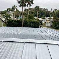 24ga 1" Nail-Strip Mill Finish by Total Roofing System The Metal Roof Experts