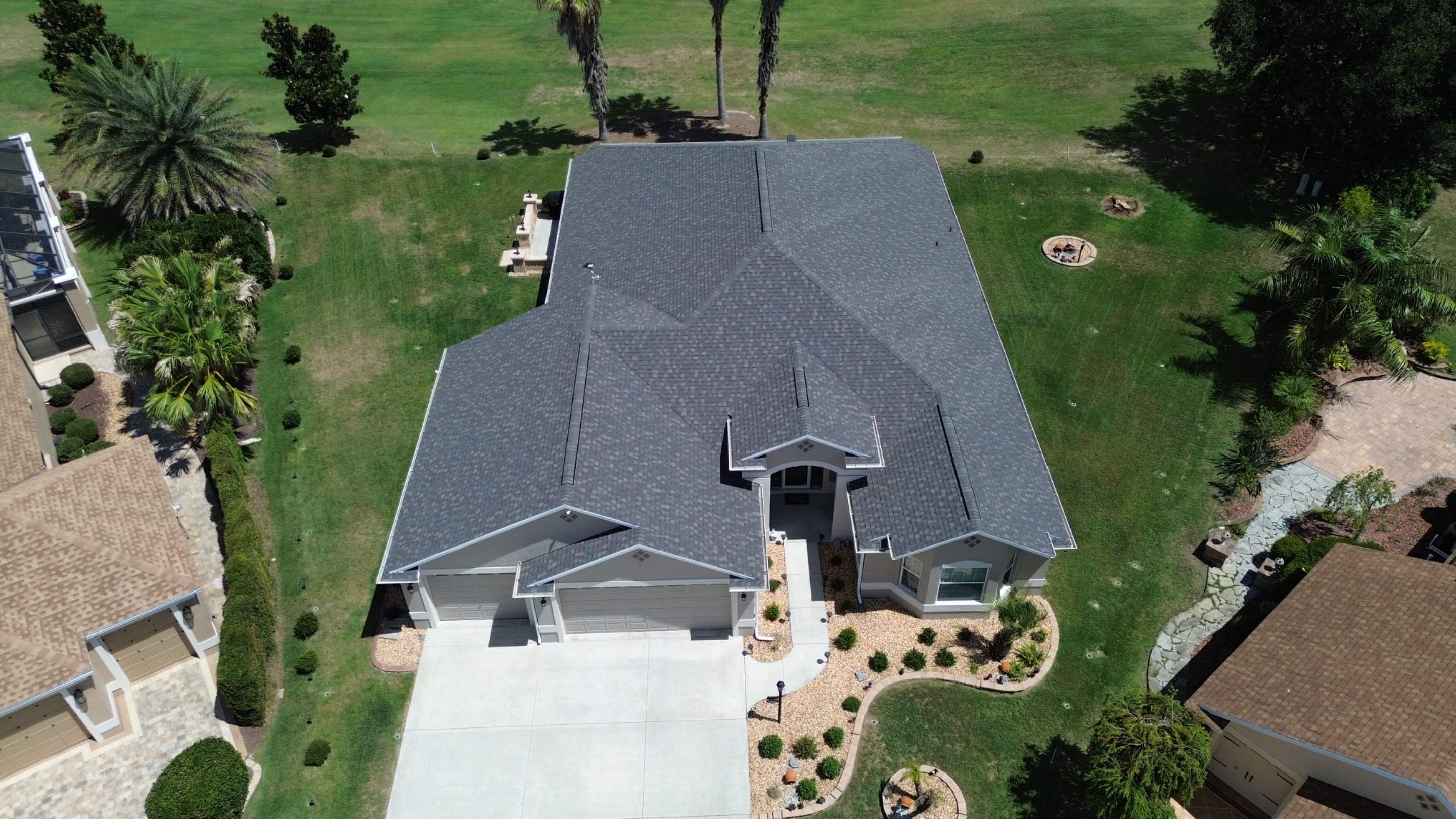 Residential Reroof in The Villages FL  by Gold Key Roofing