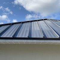 24ga 1.5" Snap-Lock Charcoal Gray  by Total Roofing System The Metal Roof Experts
