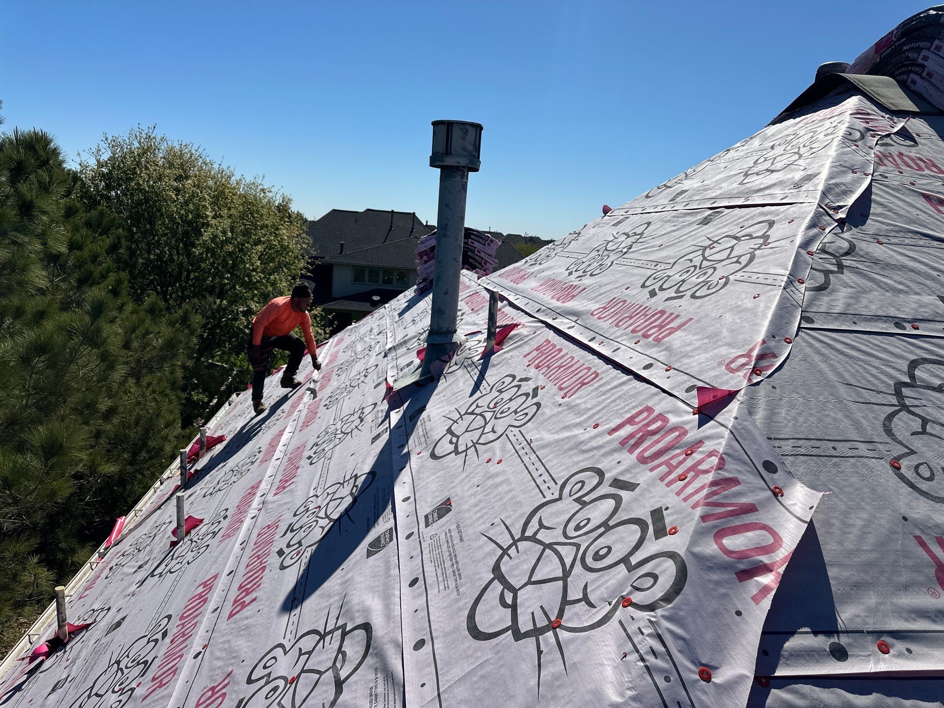 Project in Fulshear by Motion Roofing
