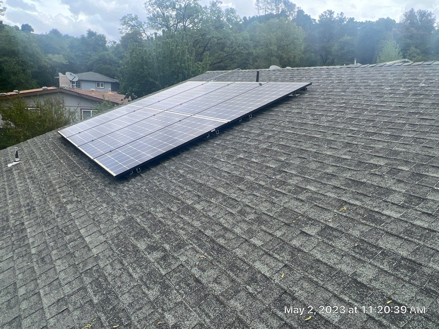 Metal roofing installation using ASC Standing Seam metal by Straight Edge Roofing Inc