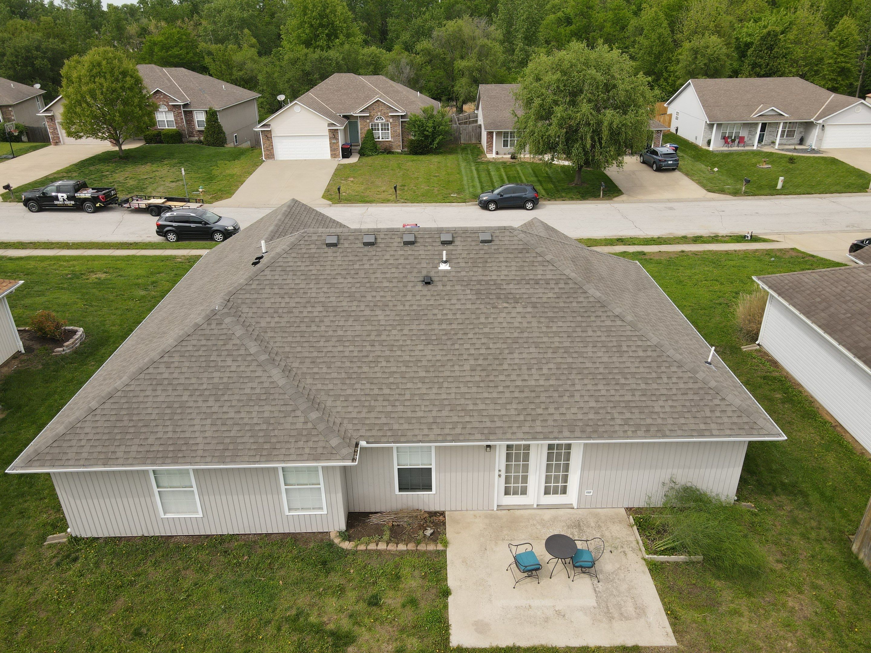 GAF Timberline HDZ Asphalt Shingle Roof Replacement in Warrensburg by Summit Roofing
