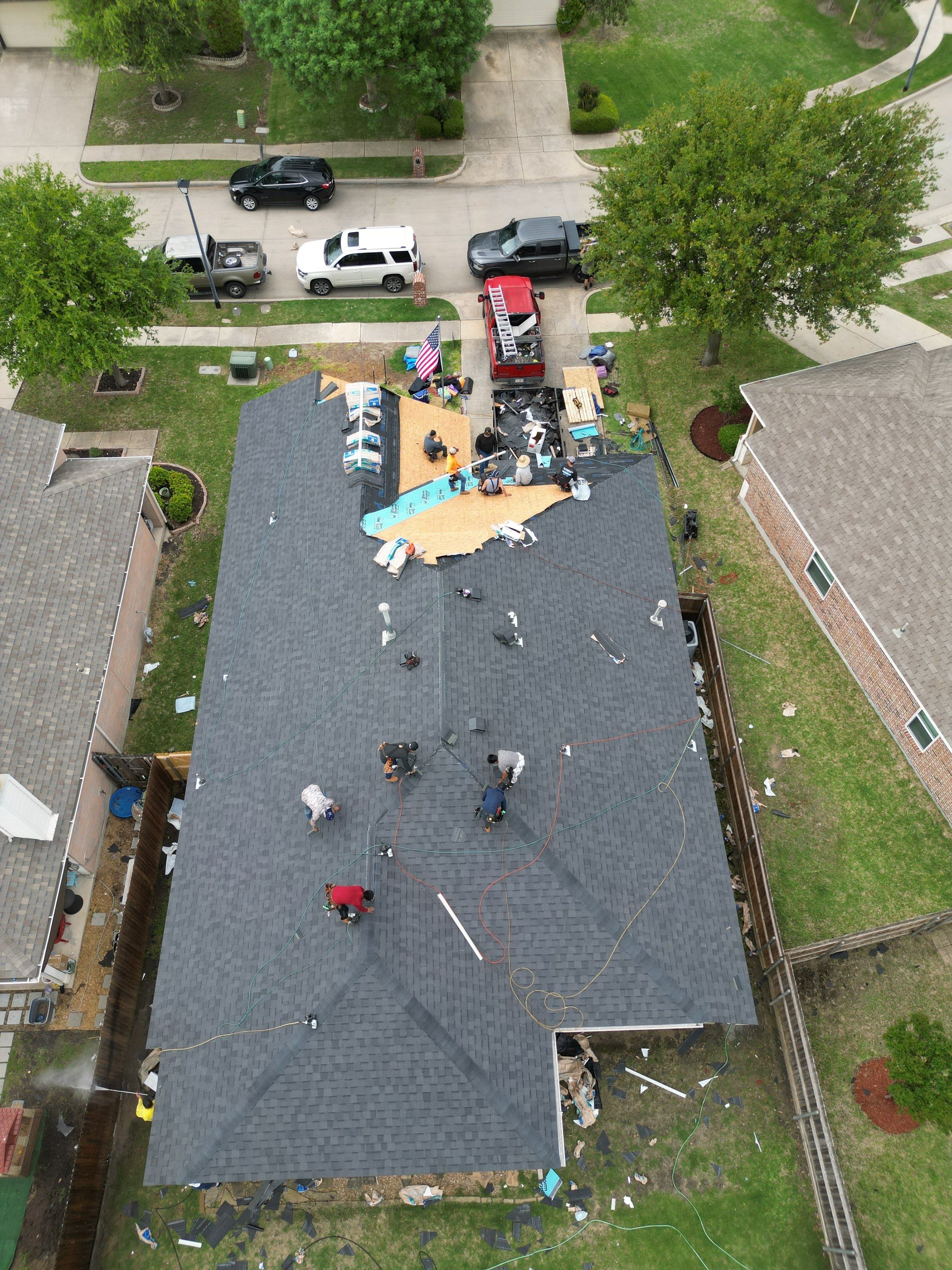 Project in Wylie by Rhino Roofing and General Contracting, LLC