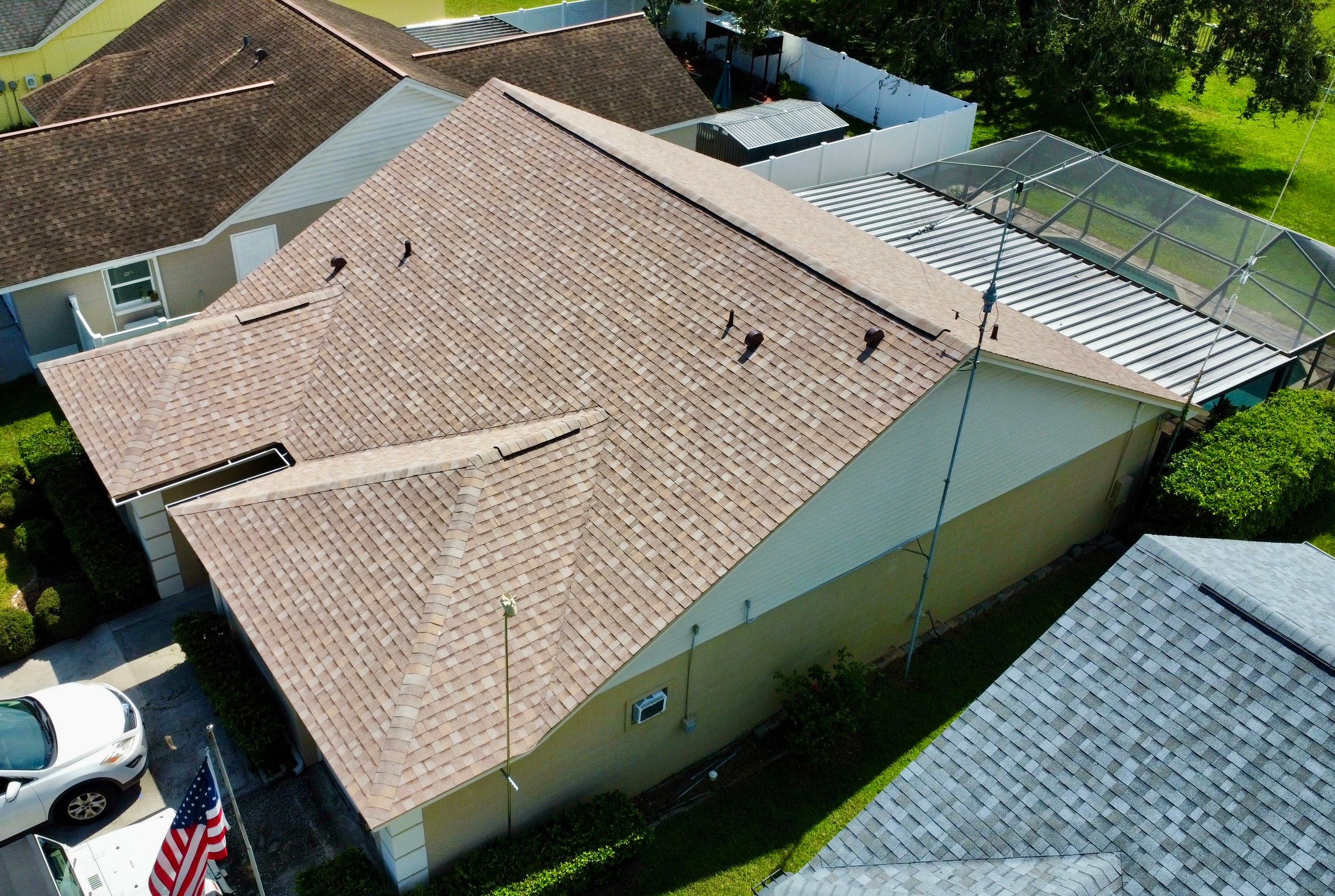 Roof Replacement in Brandon, FL. by Steadfast Roofing 