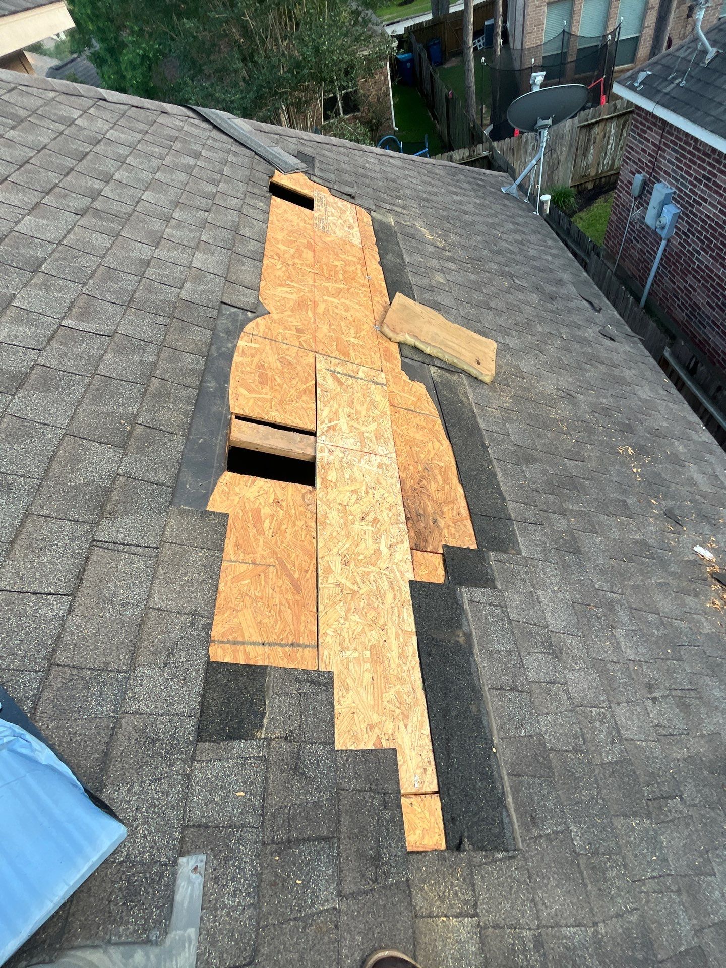 Residential Roofing Repair using Owen's Corning Duration (Lifetime) Shingles by Roof Repair Services LLC