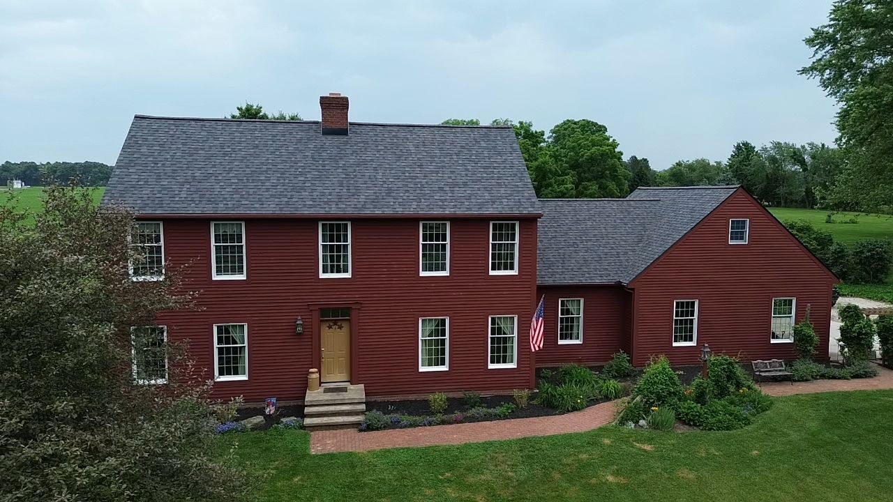 Owens Corning TruDefinition, Color, Estate Gray, Drip Edge, Color, Black by Eagle Eye Roofing