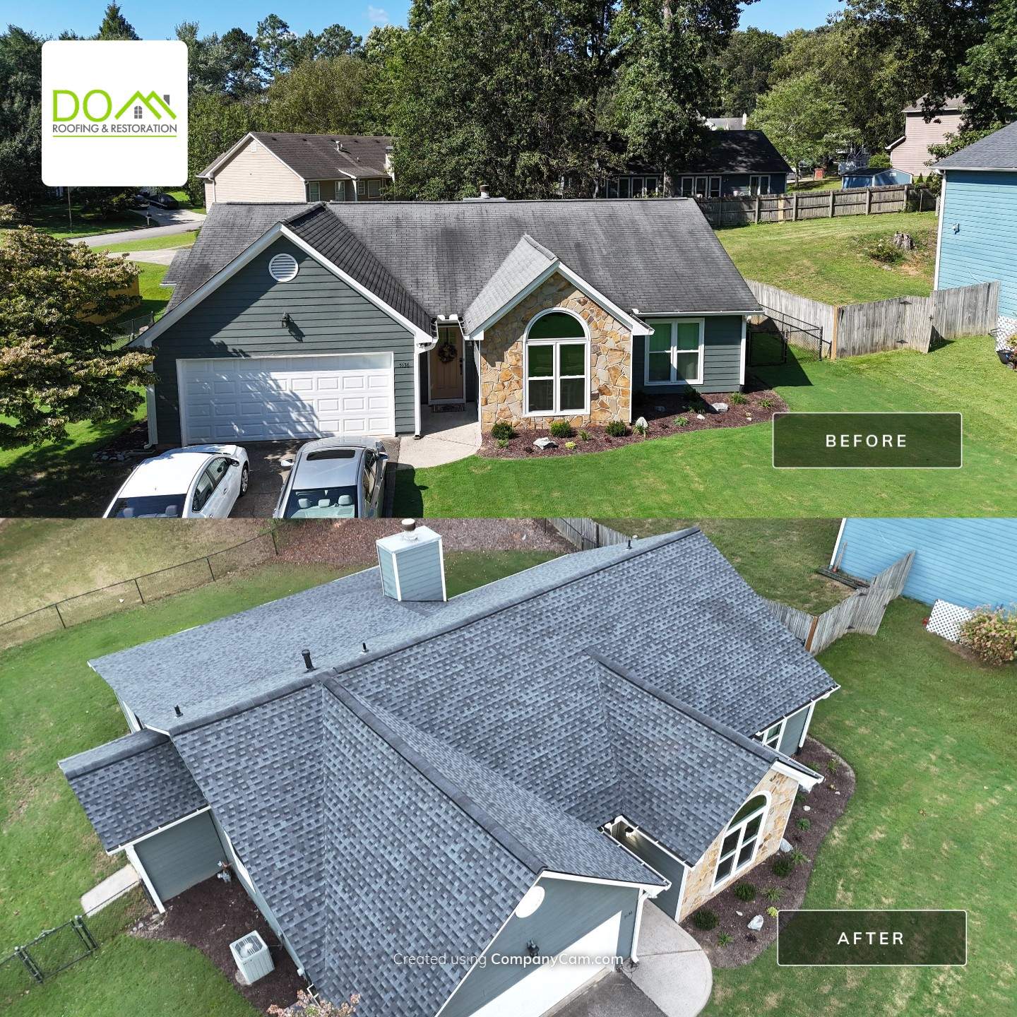 Allison Way Northeast Sugar hill Roof Replacement  by Dom Roofing & Restoration
