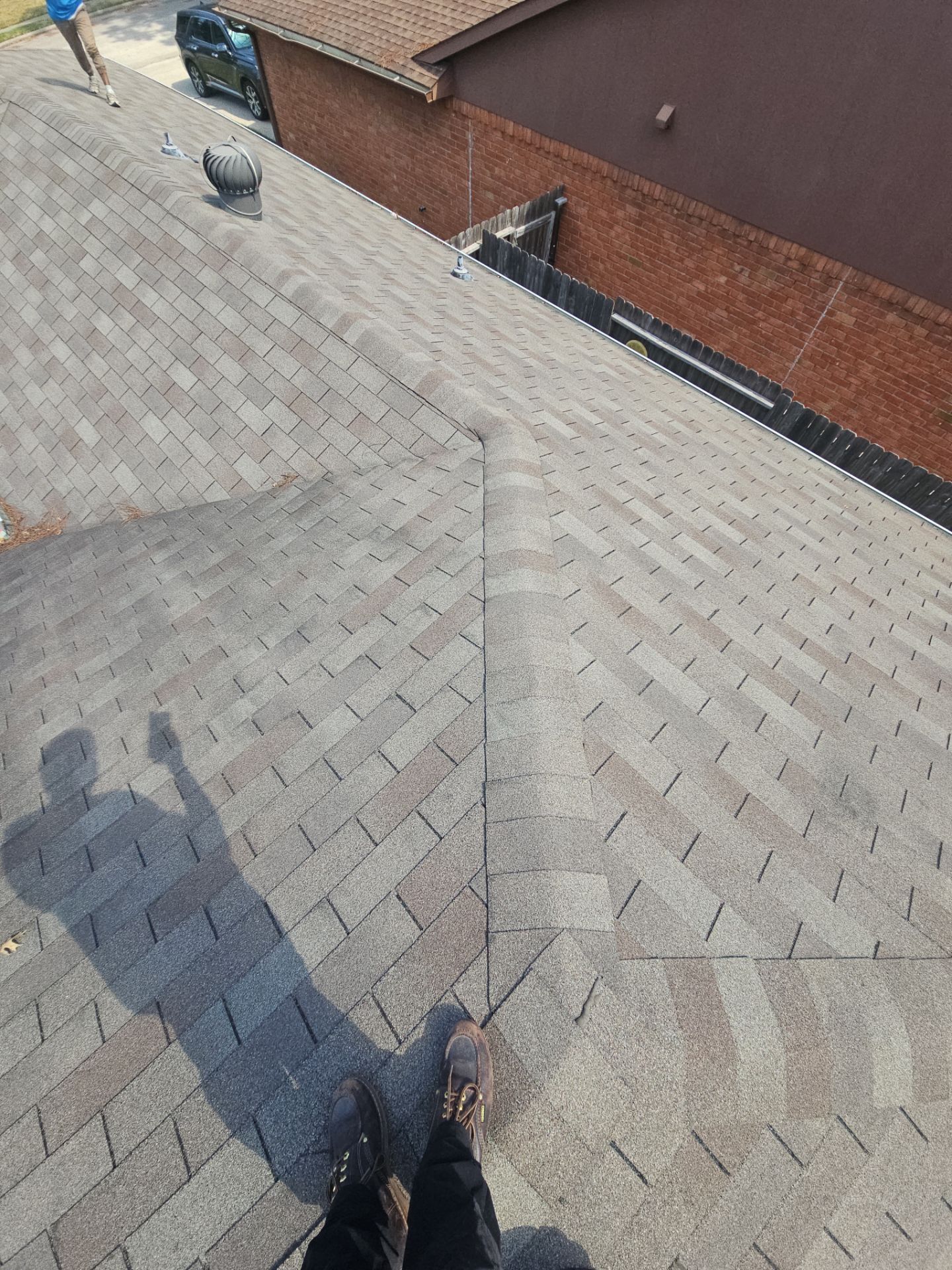 Residential Roofing Repair using Owen's Corning Duration (Lifetime) Shingles by Roof Repair Company