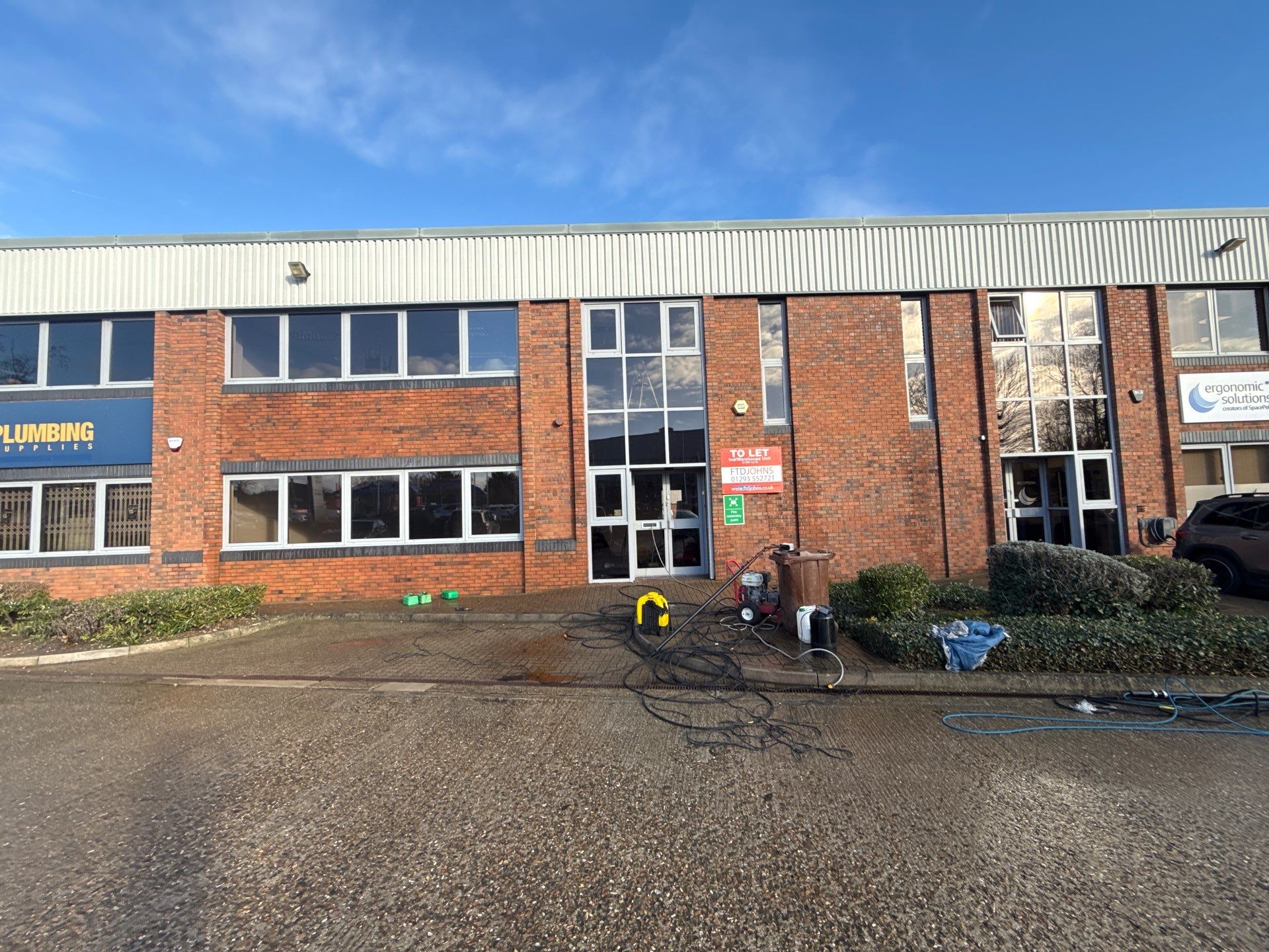 Warehouse Cleaning Epsom by Ges Exterior Cleaning ltd