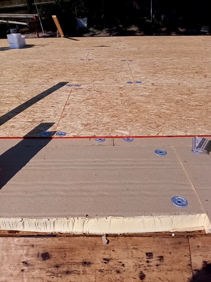 Its to Hot! Insulate this roof by Bayfront Roofing and Construction