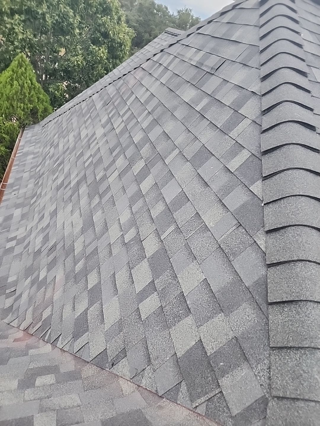 Residential Roofing Installation using Owen's Corning Duration (Lifetime) Shingles by Roof Repair Company