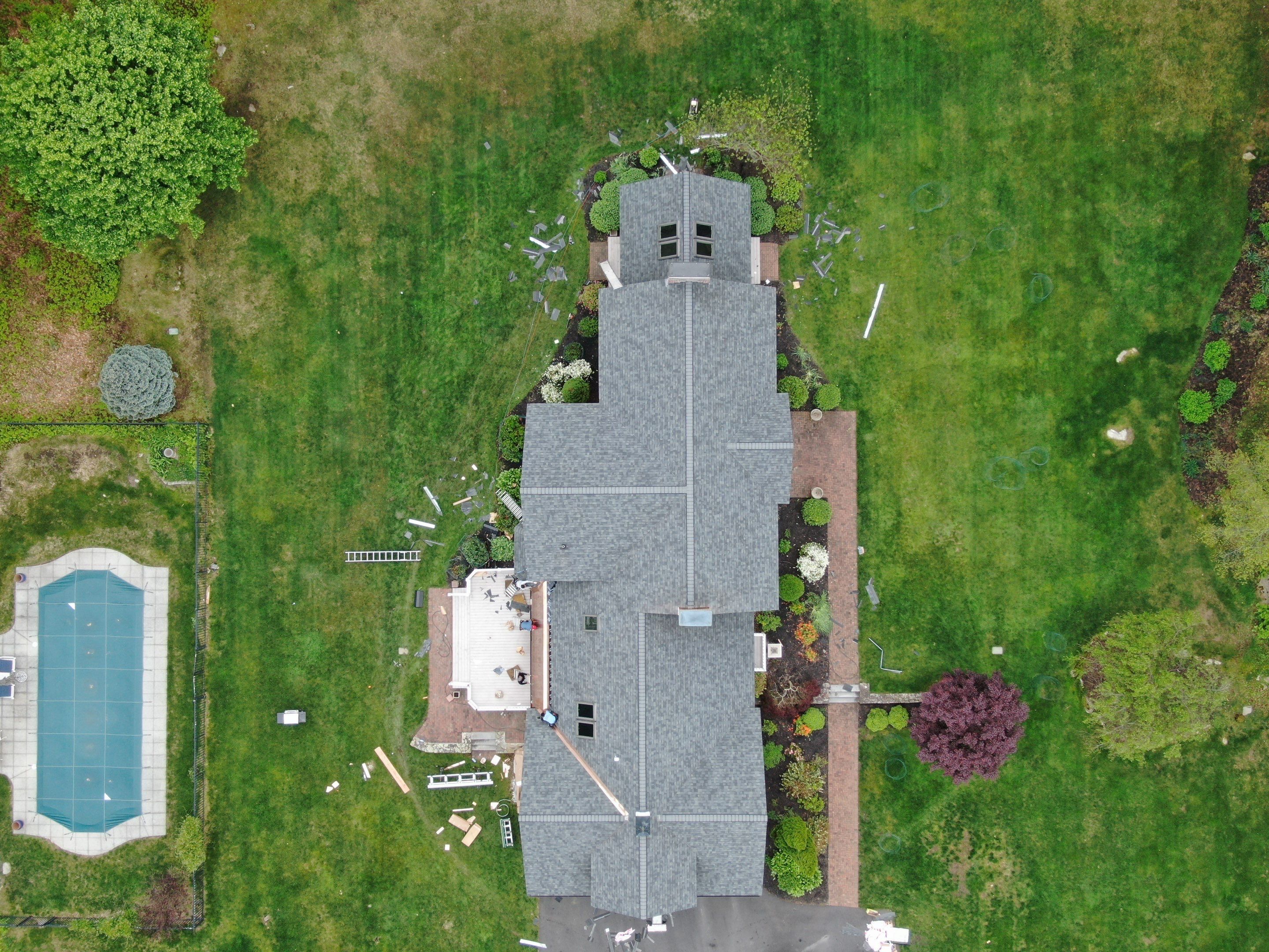 Roof Replacement with Owens Corning Shingles and Copper Flashing by Mighty Dog Roofing of Greater Middlesex County