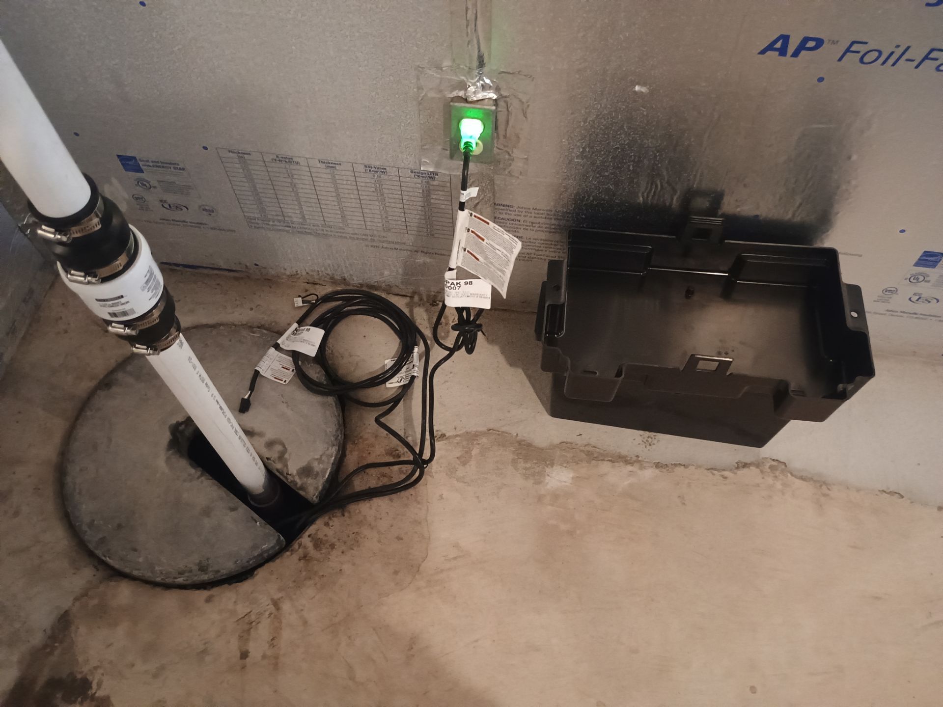 Sump Pump Control & Backup Upgrade in Plymouth, MN by Waterproofing Northeast