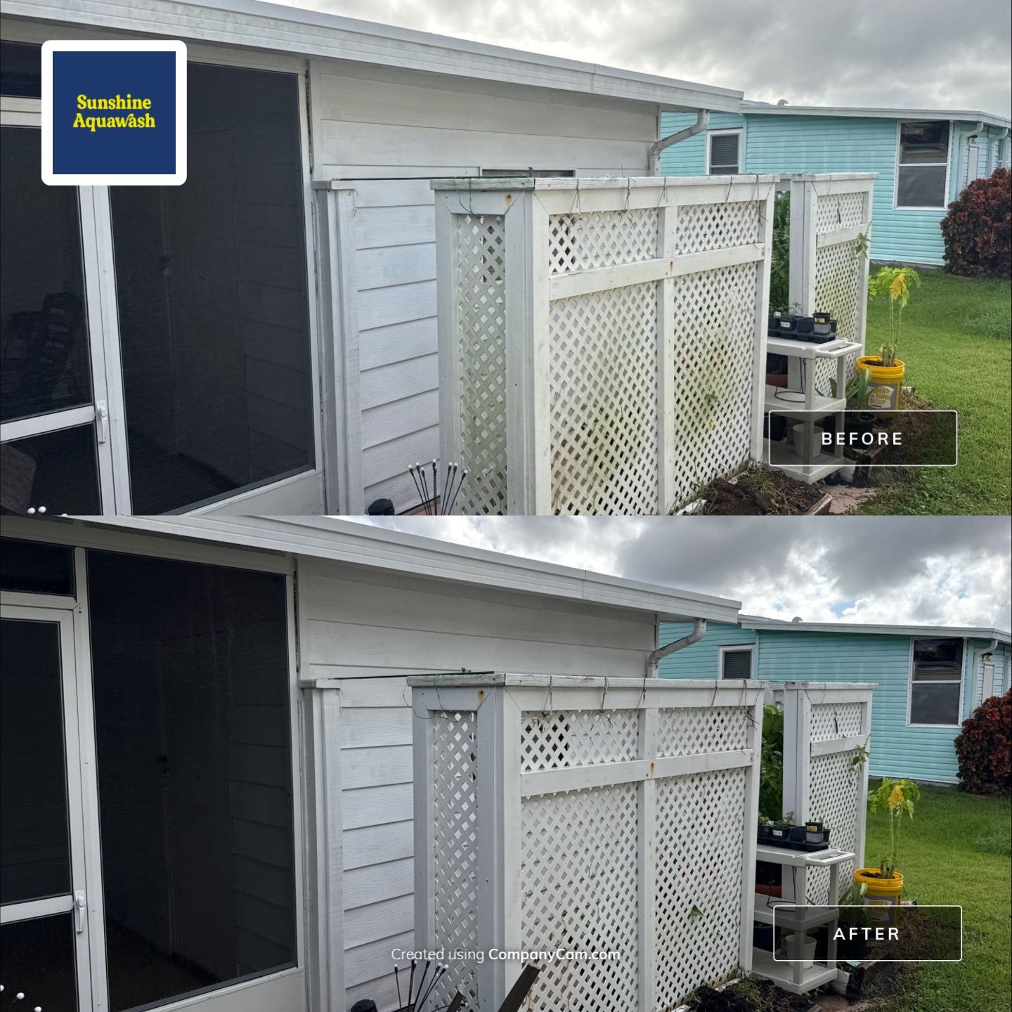 Mobile Home Wash – Veranda Springs, Parrish FL by Sunshine AquaWash