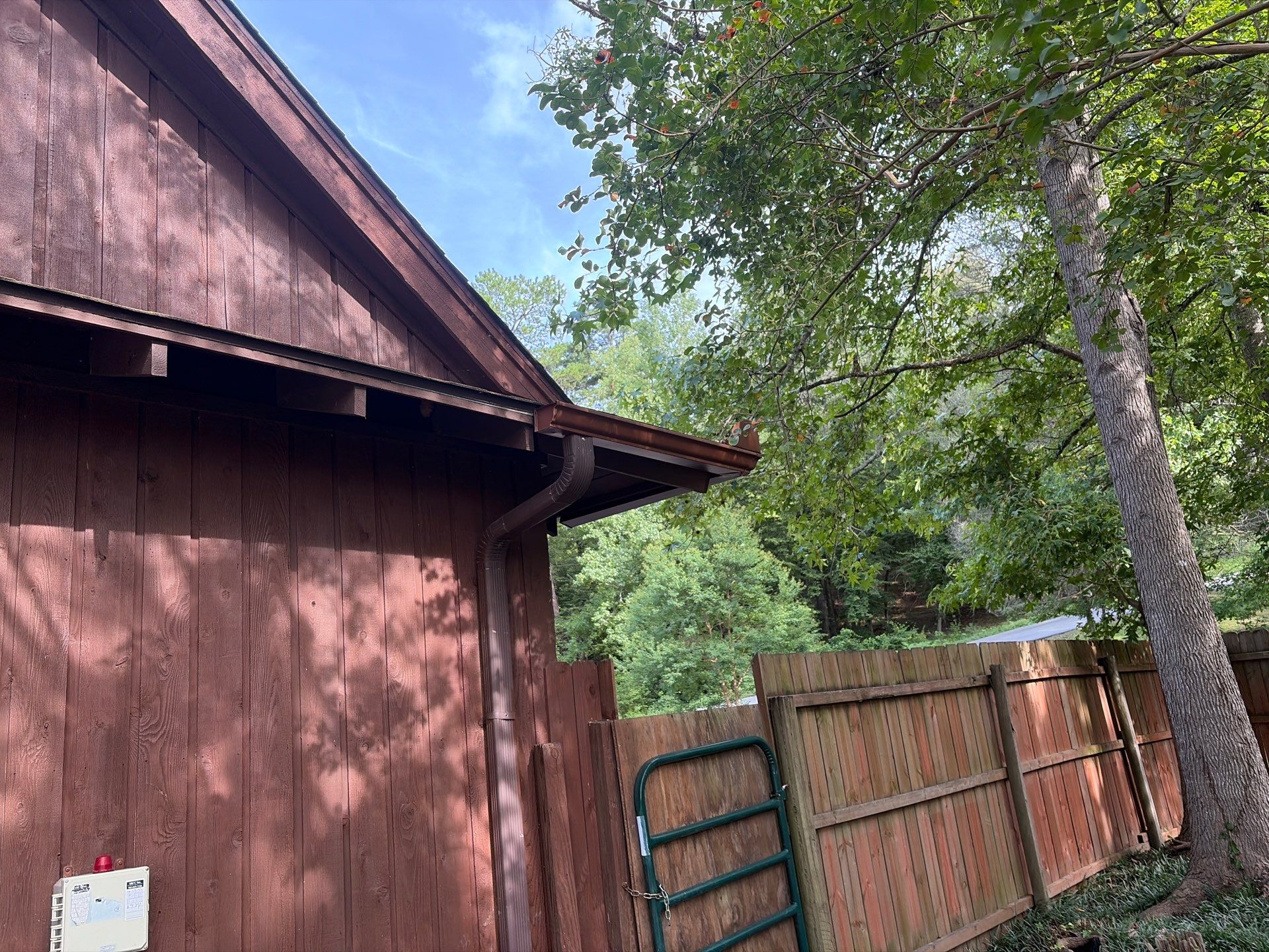 Careful Stain Work & Fresh Color on Unique Property Tyler, TX by Quality Coats Painting