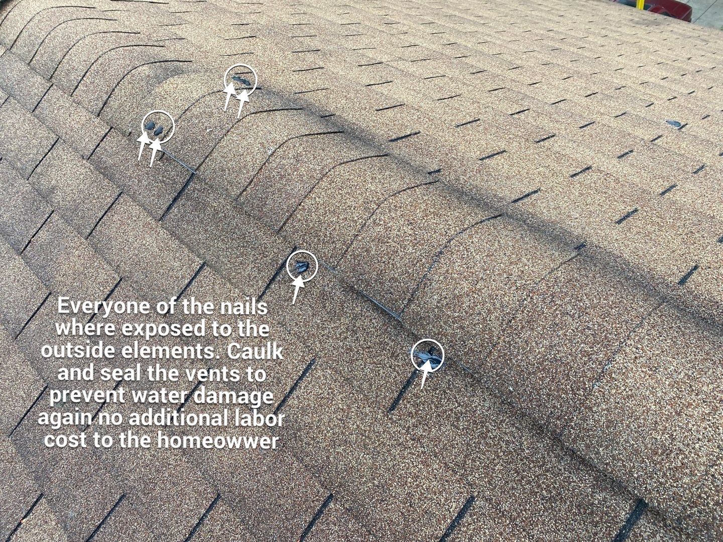 Residential Roofing Repair using 3 Tap Shingles by Alpha Design Services
