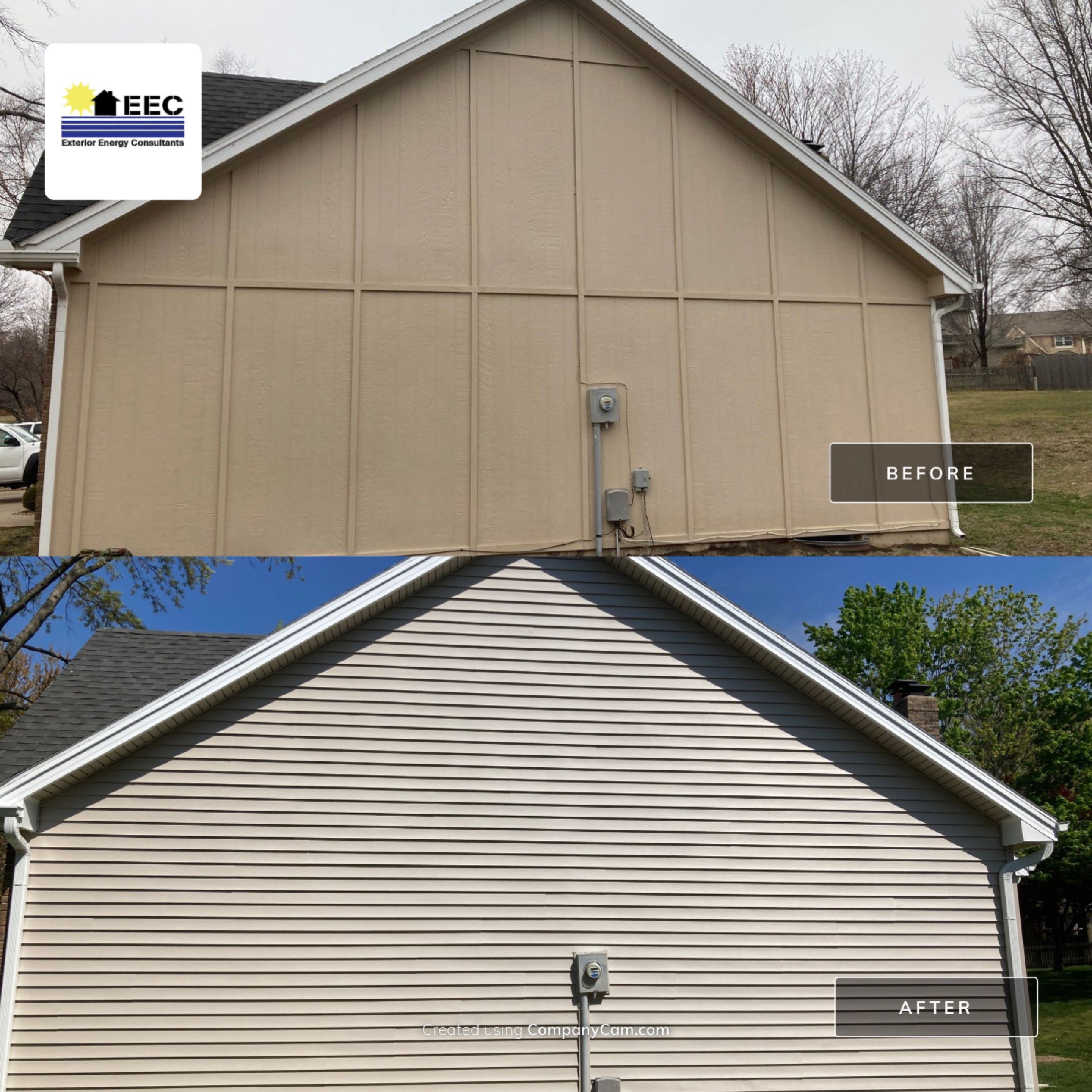 Siding Installation using Market Square by EEC  Windows, Siding & Roofing 