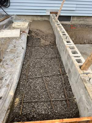Block Foundation Addition 