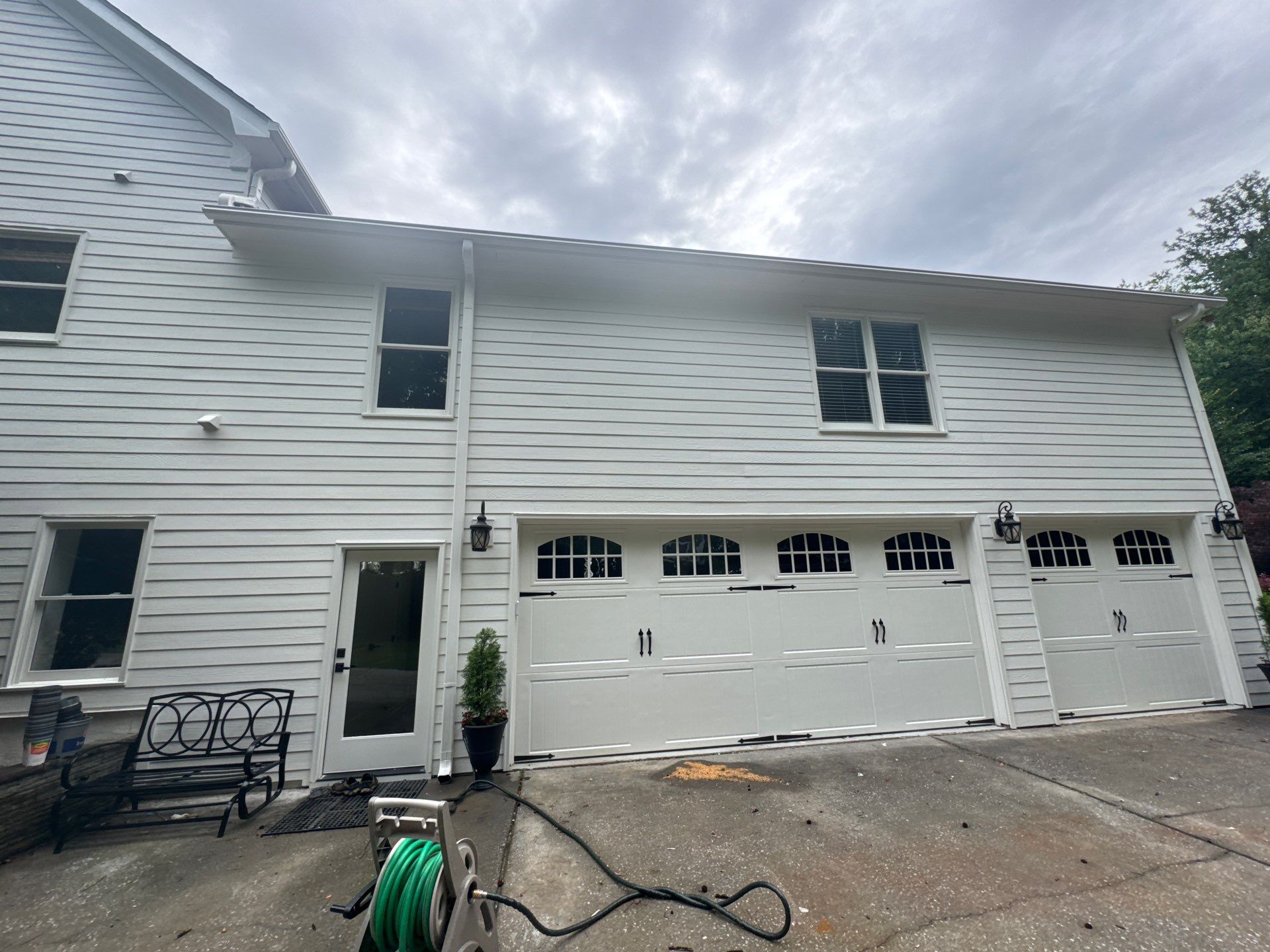 Full Exterior Painting and Siding Update in Powder Springs, Georgia by Swift Home Renovations