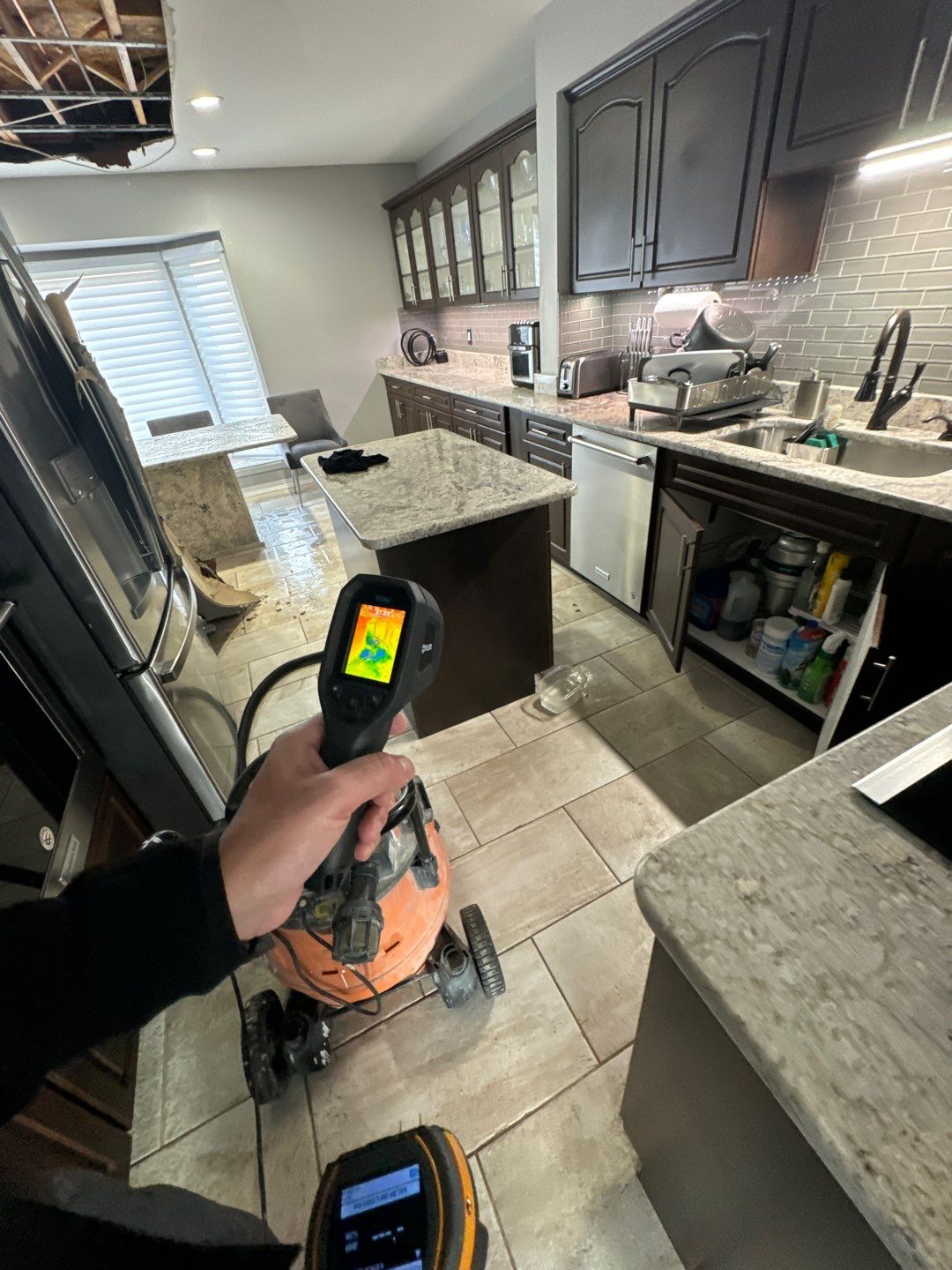 Project in West Bloomfield by EzDry Water Mitigation & Property Restoration