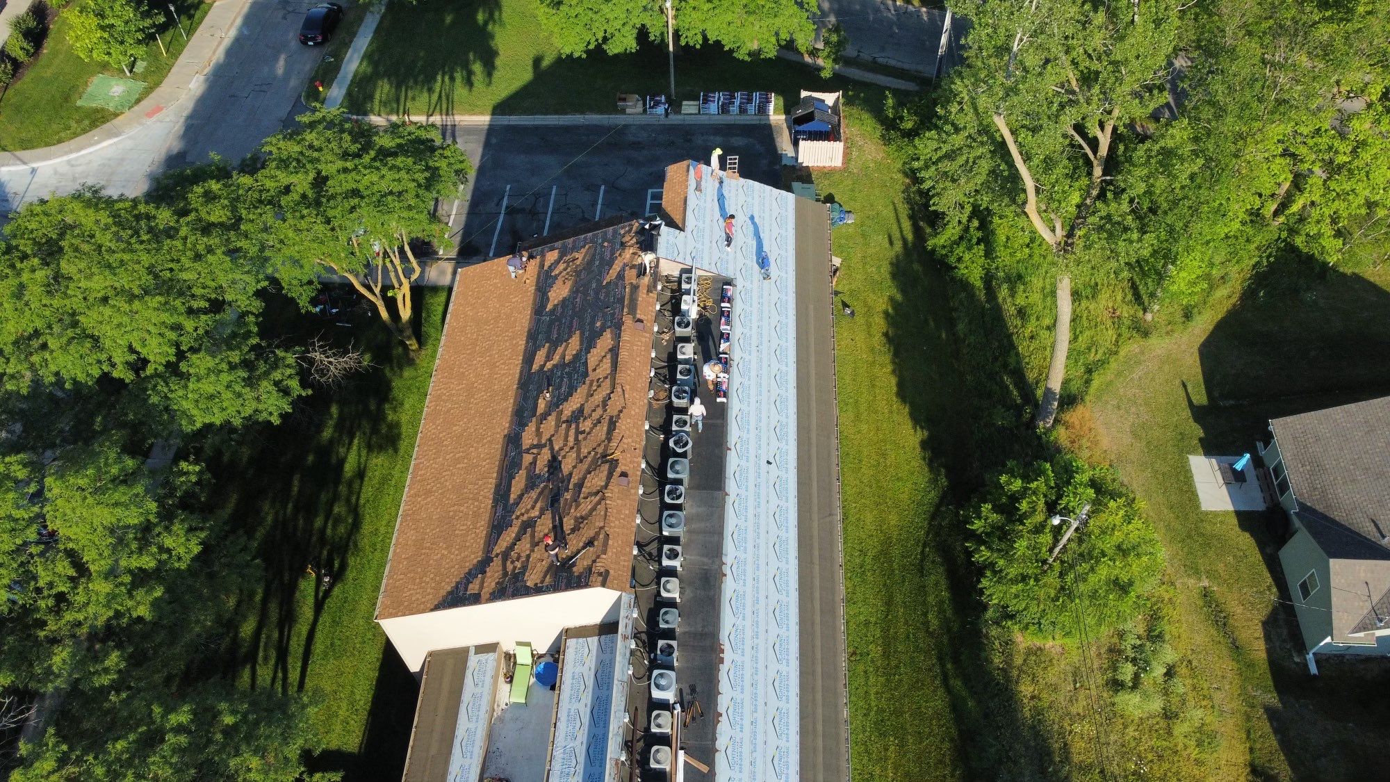 Lightning Commercial Restoration using Tamko Titan by Lightning Exteriors
