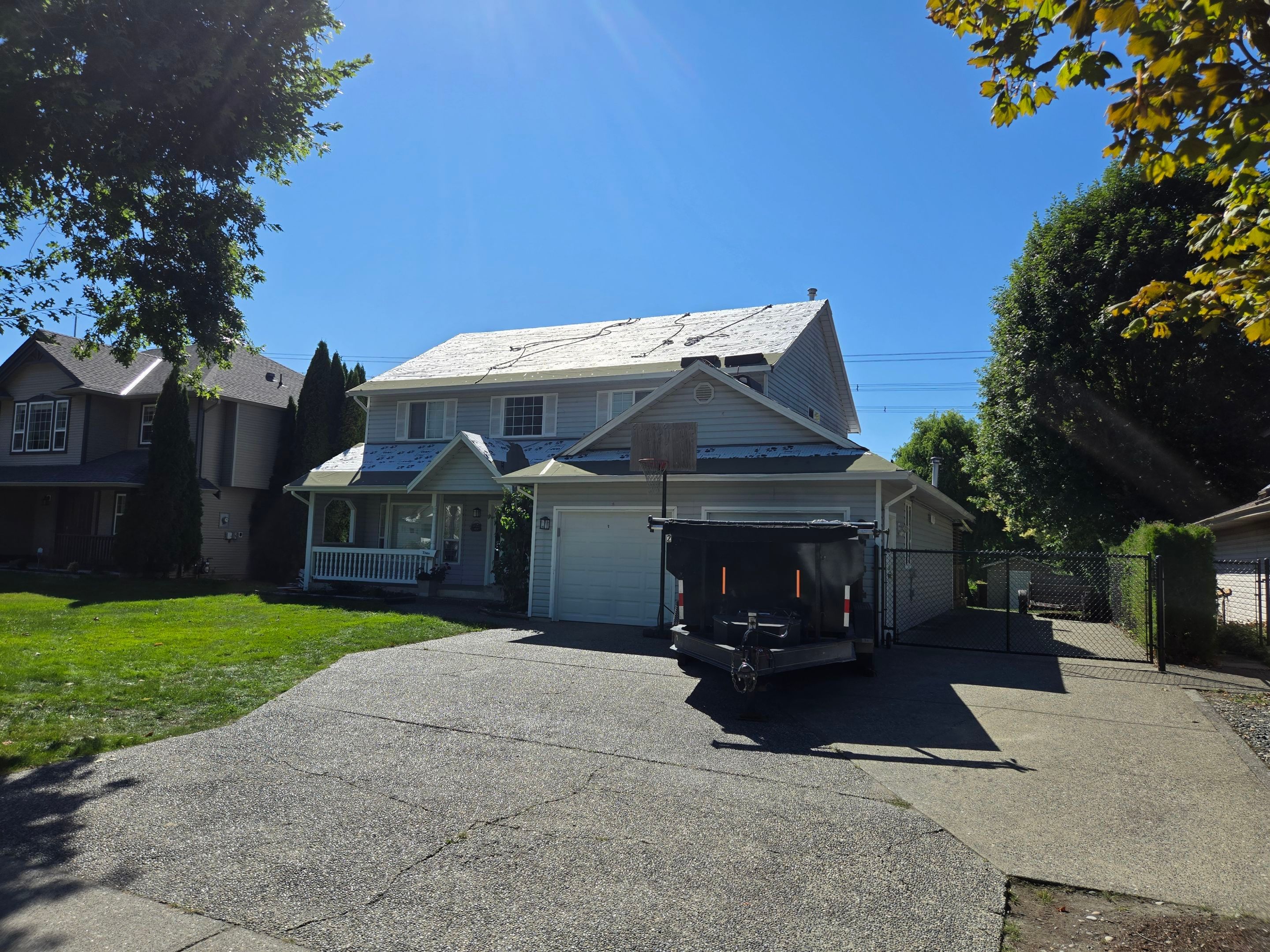 Residential Reroof Shingle -Charcoal by Top Notch Roofing Inc