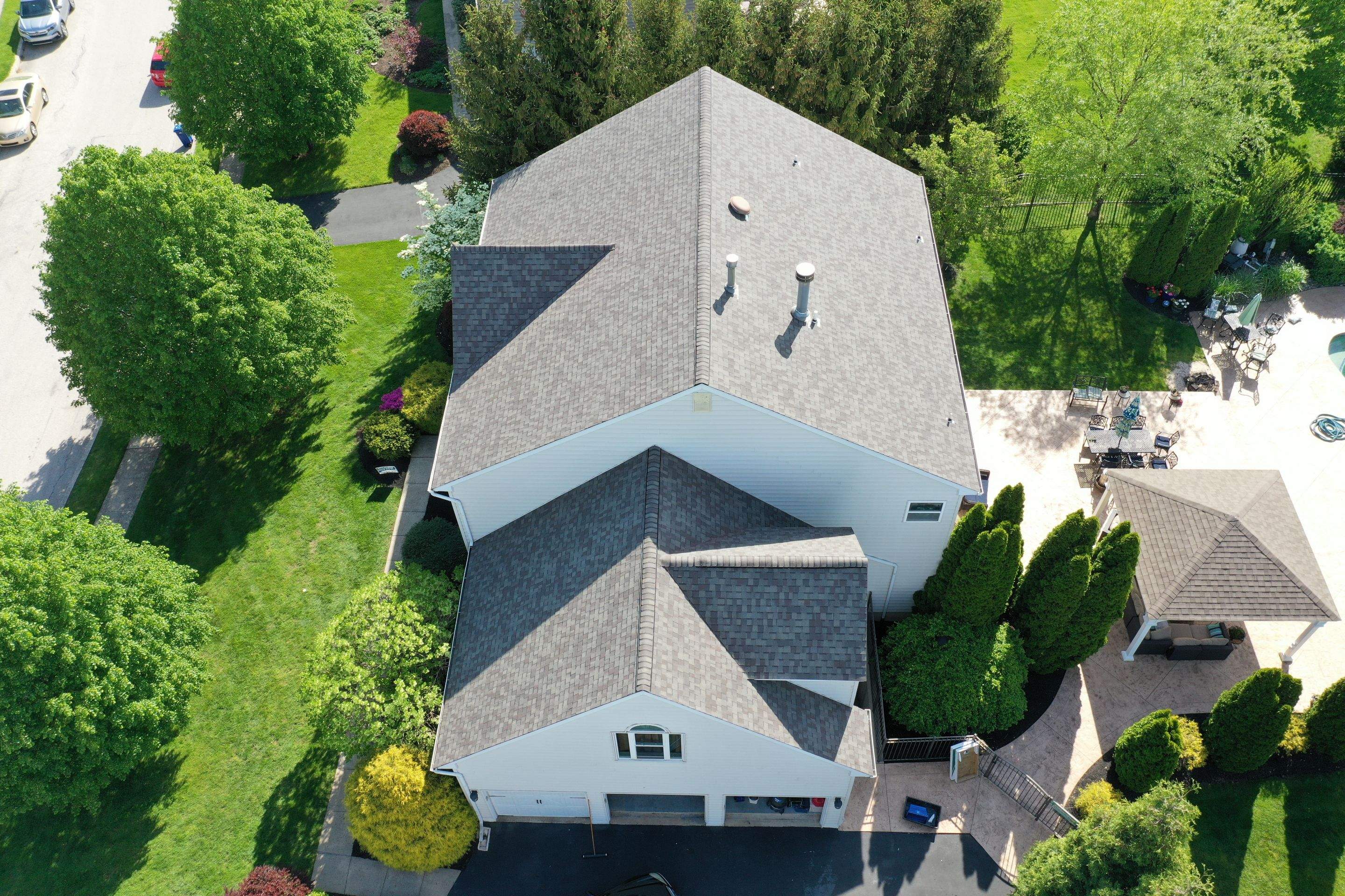 Roofing Installation using CertainTeed Landmark - Weathered Wood by Storm Guard of Ches-Mont PA