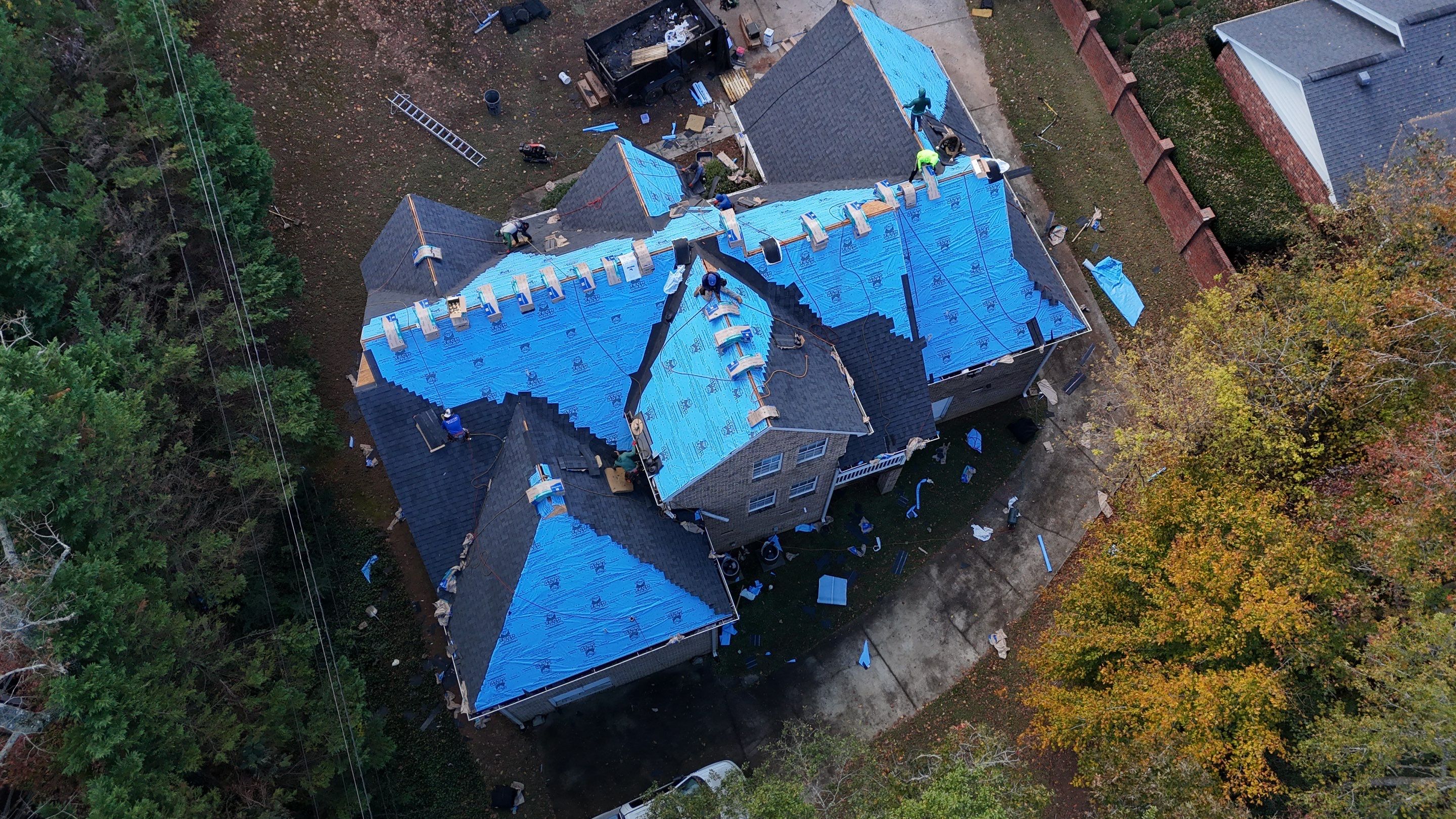 Roof Replacement in Taylors, SC | Multi-Level Home Roofing Project by Roofers LLC