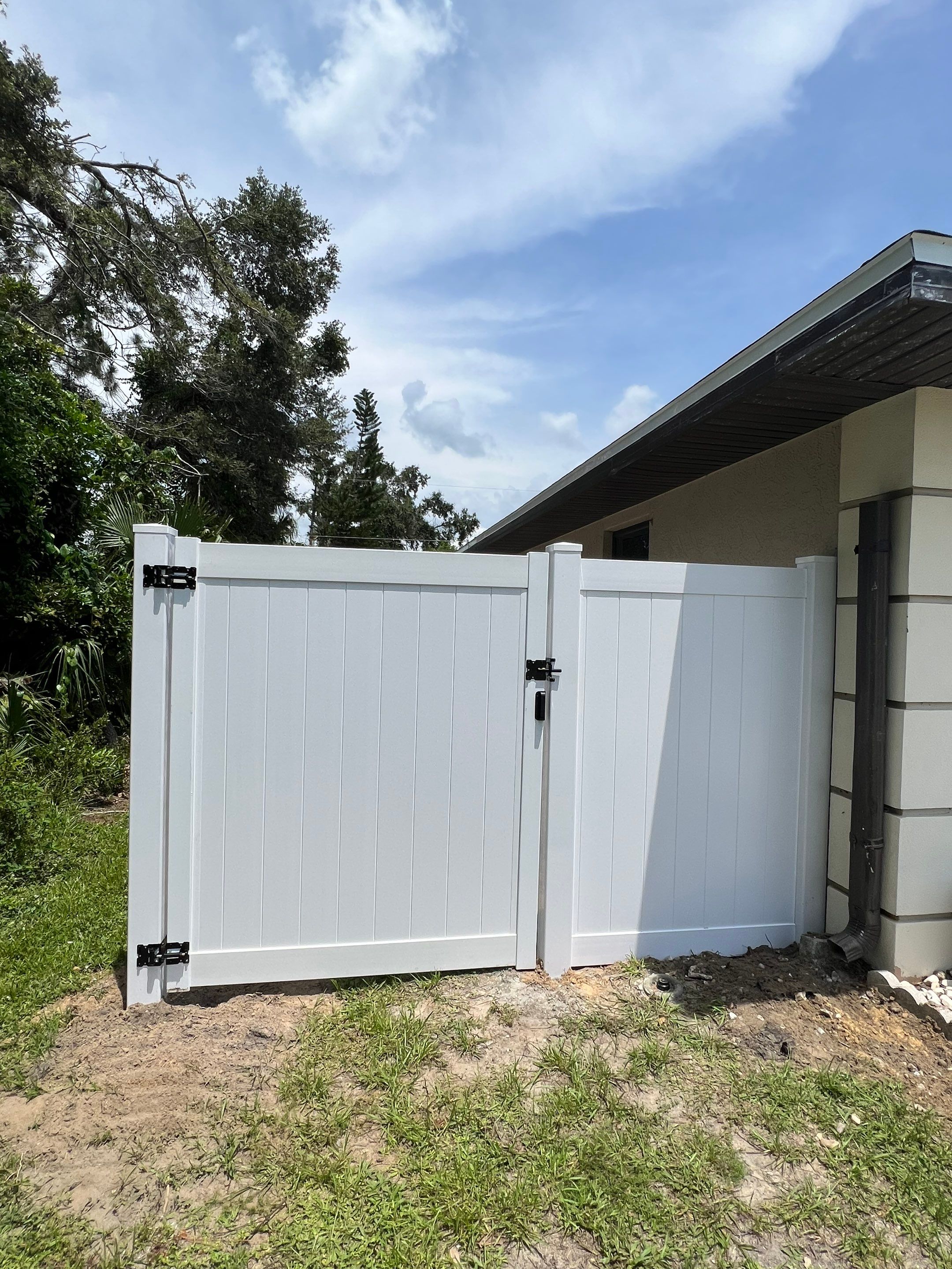 Vinyl Fence Installation using Vinyl Privacy Fence  by Asap fence and gates, LLC
