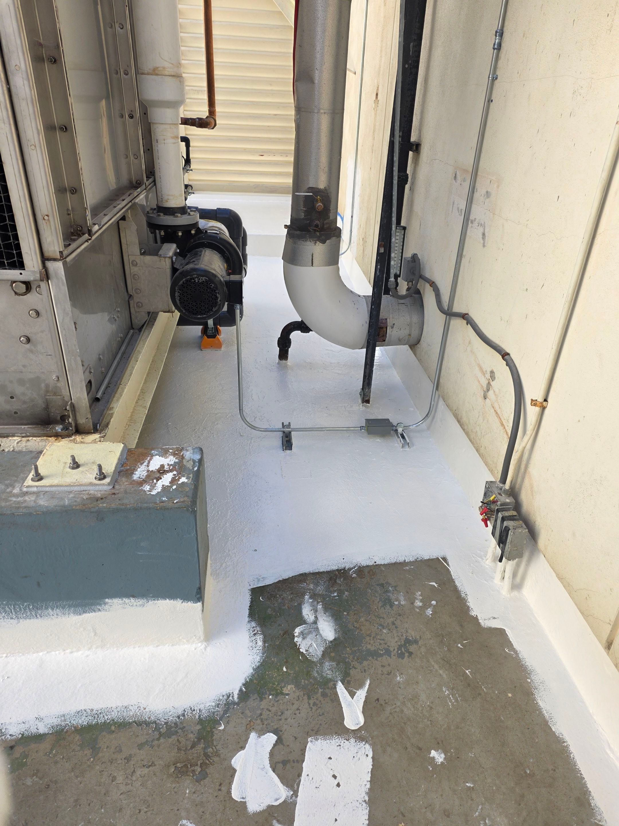 Coronado Tower Roof Rejuvenation and Waterproofing Using Ecodur Coating by Reliable Roofing San Diego Inc.