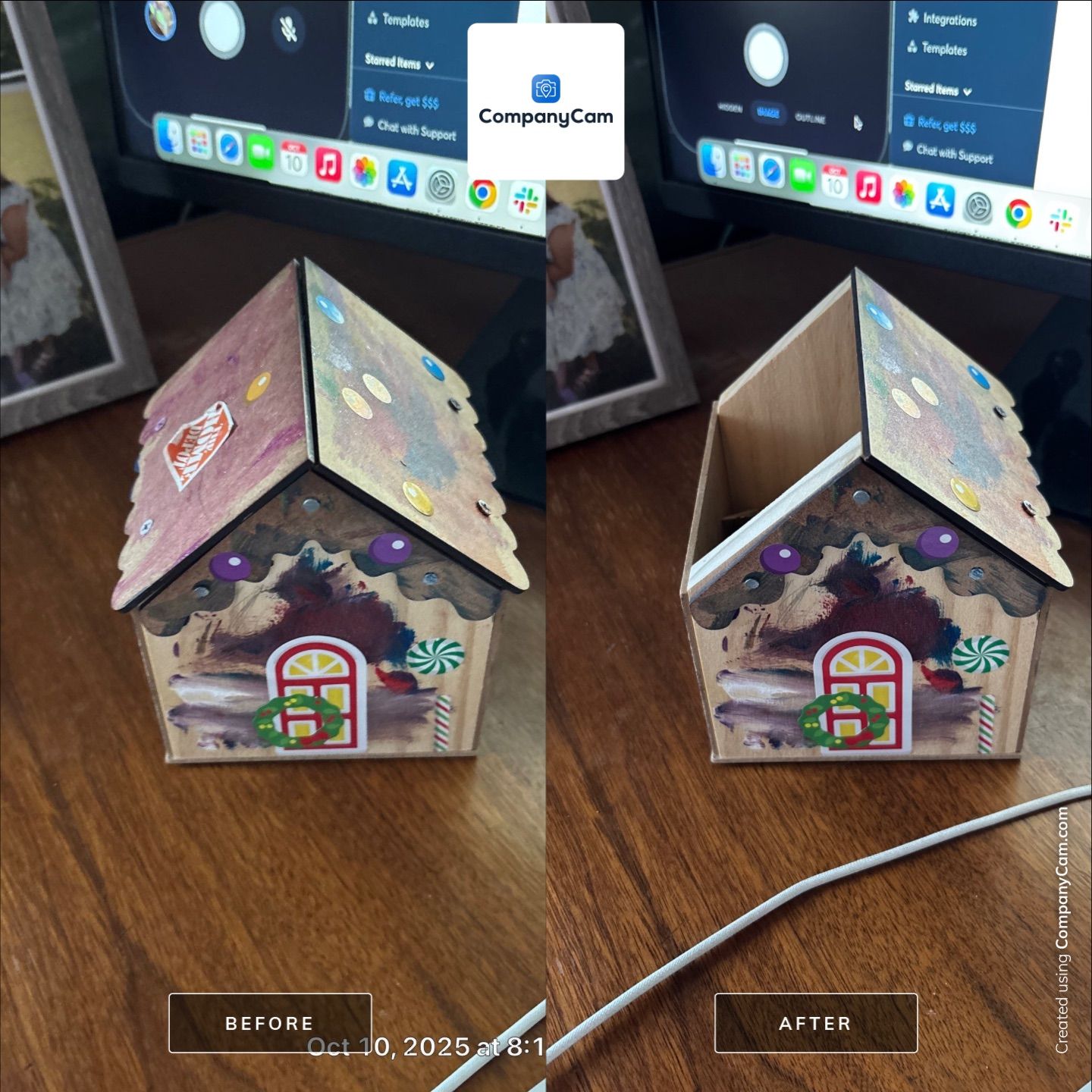 New outdoor kitchen by CompanyCam Sales Demo