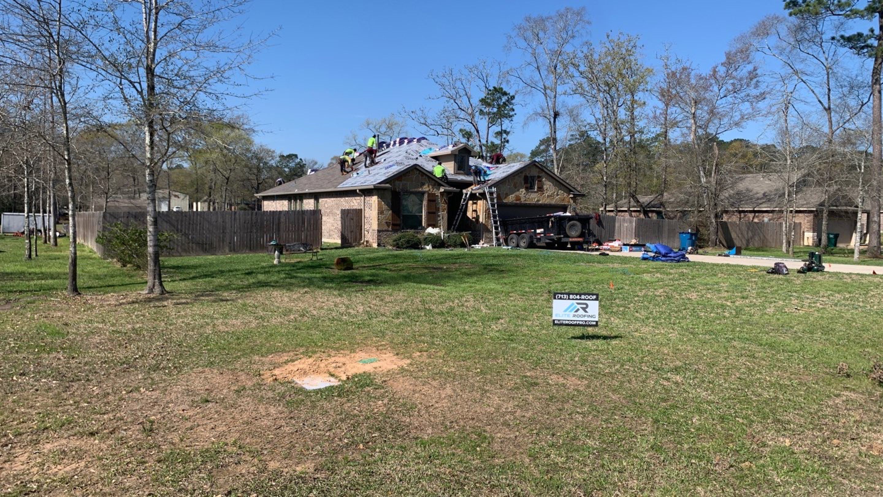 Residential Roof Replacement in Conroe, Tx. by Elite Roofing LLC