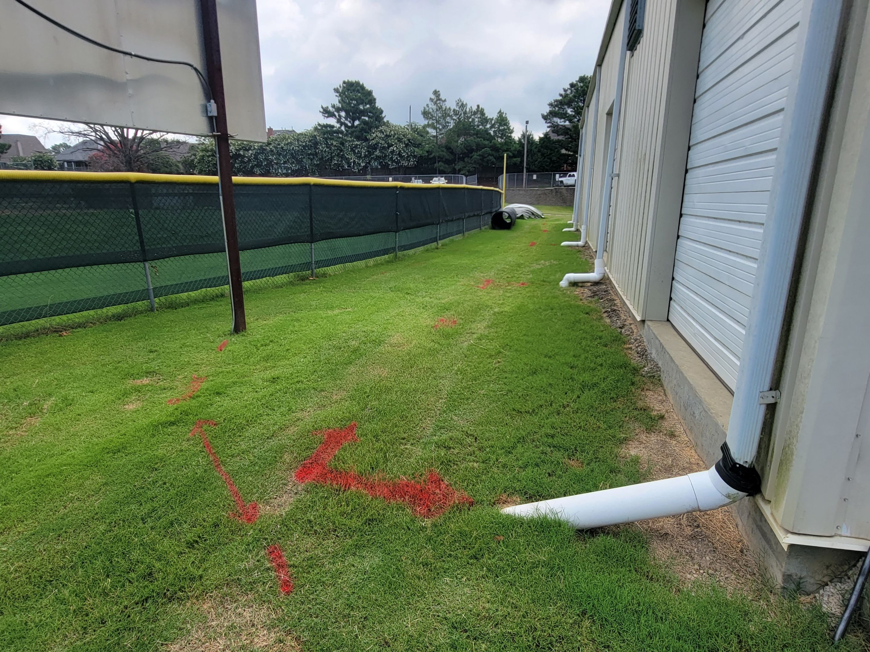School Locate for Athletic Field Upgrades by Alsip Locating Service, LLC