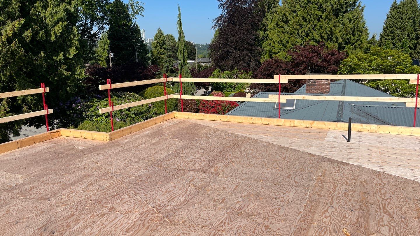 Residential Roofing Installation using Durolast roofing membrane by Top Notch Roofing Inc