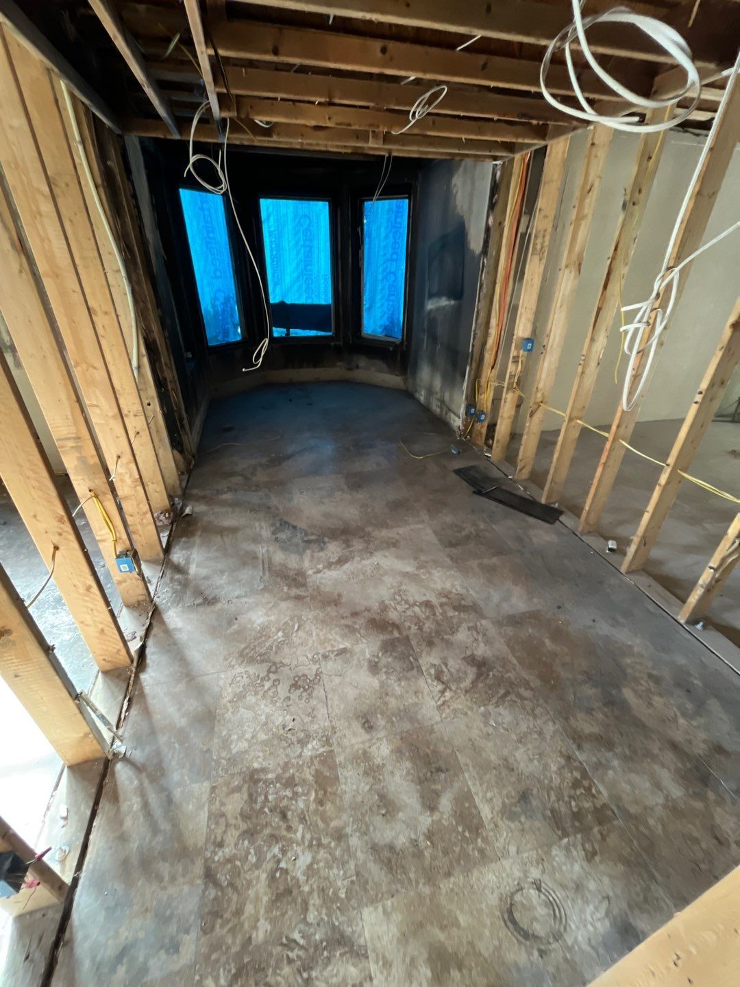 Fire mitigation with structure clean by EAS Environmental, LLC.